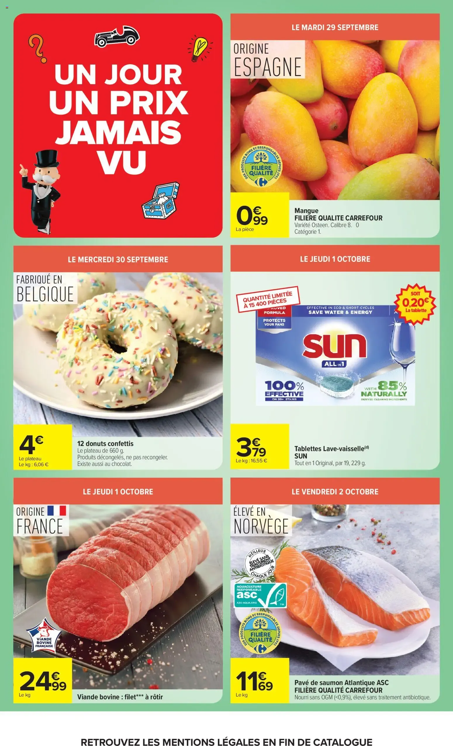 Carrefour Le mois monopoly produits laitiers à partir du 29/09/2026 - promo en ligne du 29 septembre au 12 octobre 2026 - Catalogue page 6