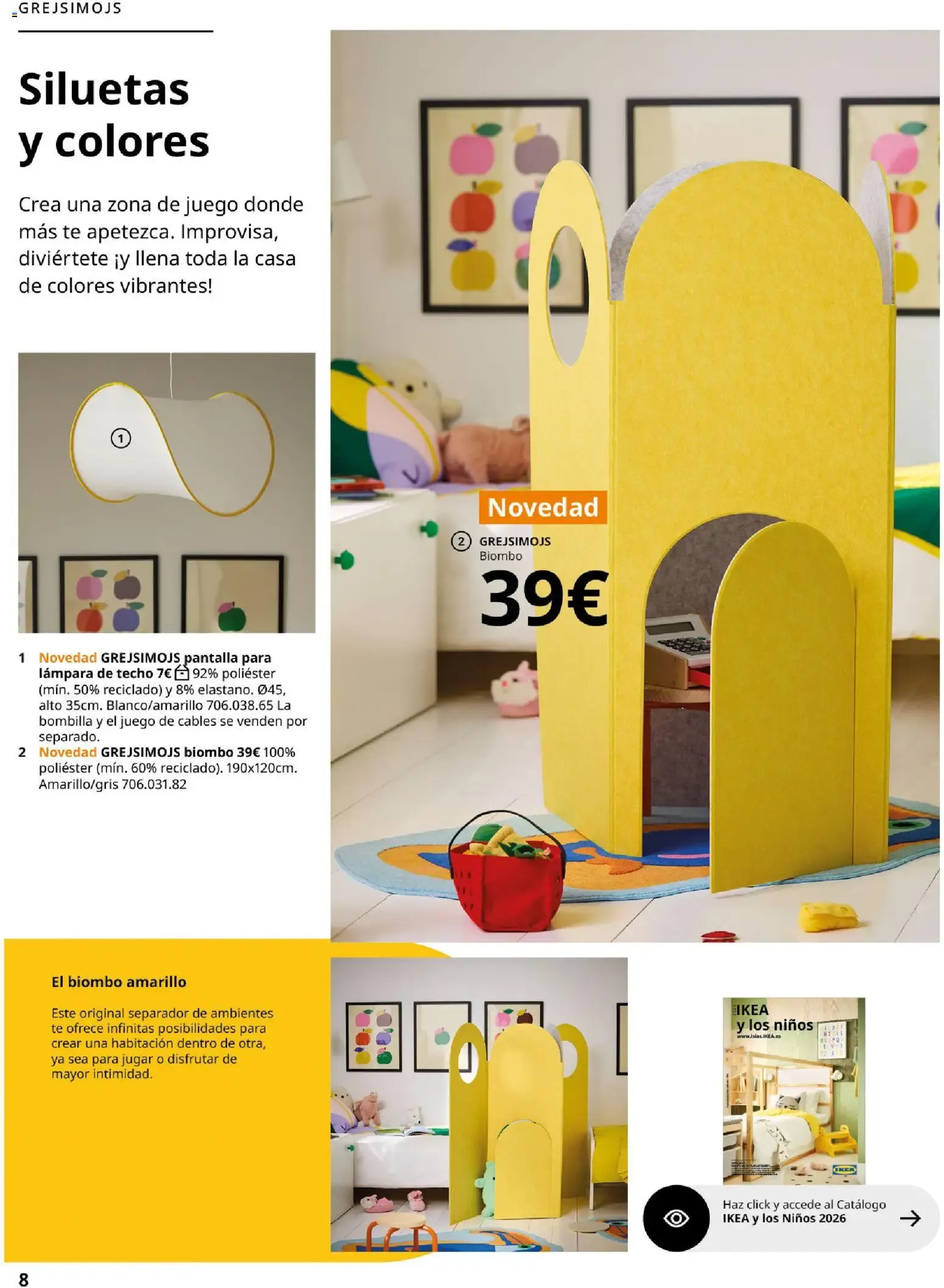 Catálogo de Catálogo IKEA Colección Grejsimojs del 01/02/2026 1 de febrero al 31 de agosto 2026 - Página 8