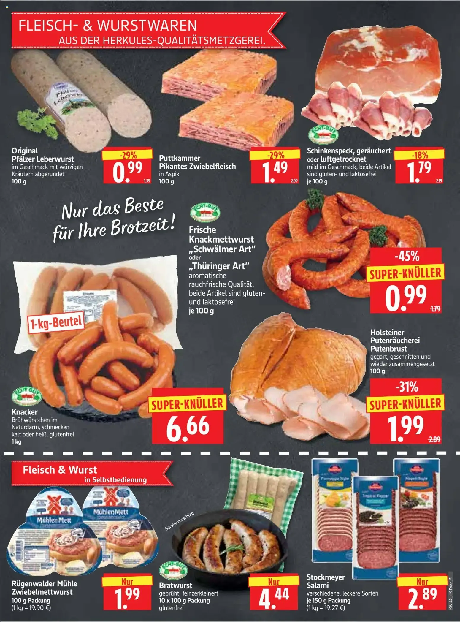 HERKULES EDEKA APP Prospekt von 12. Oktober bis 17. Oktober 2026 - Prospekt seite 5