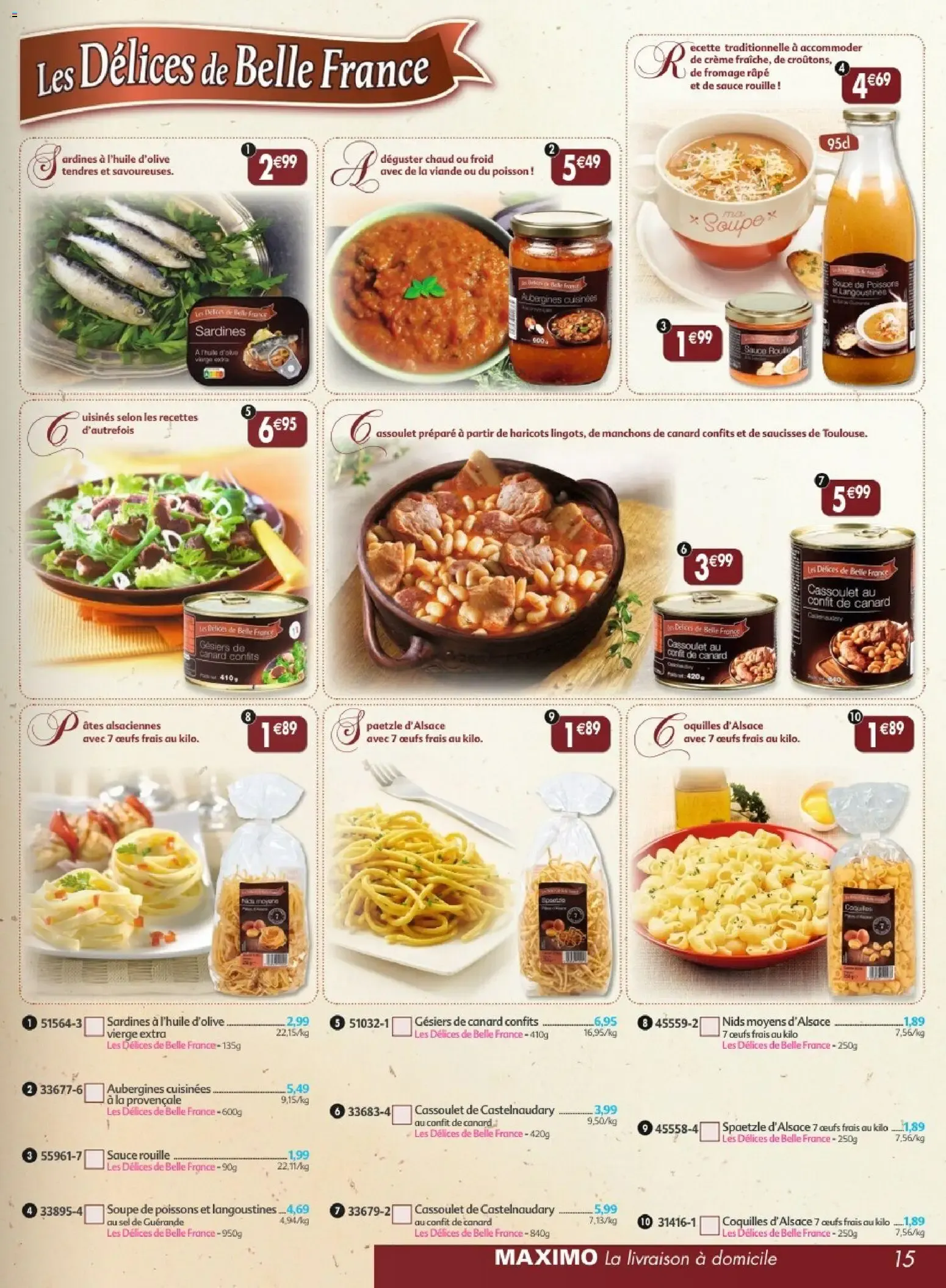 Maximo L'Épicerie à domicile du 22 juin au 19 juillet 2026 - Catalogue page 15