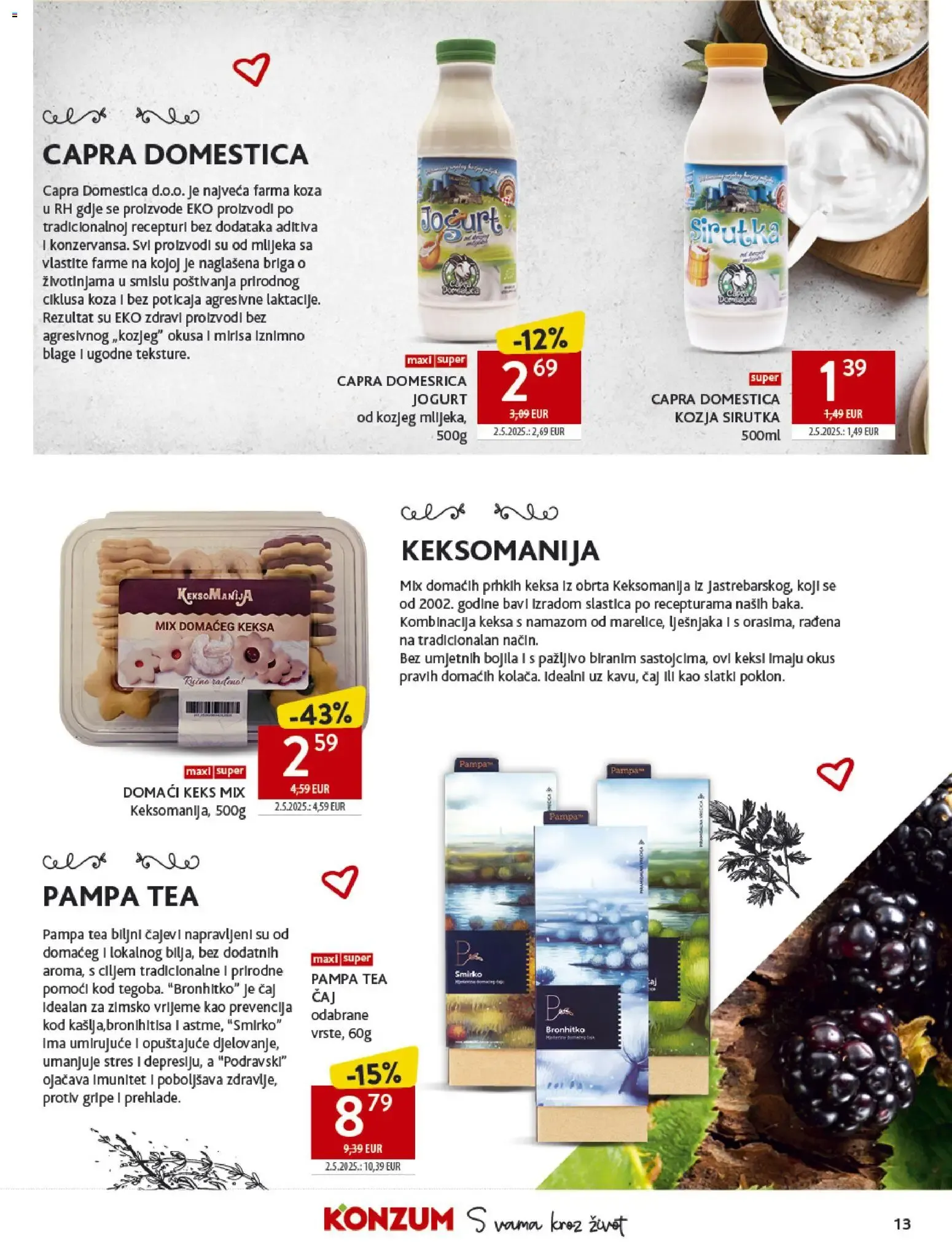 Katalog Konzum Katalog novi od 16.09.2026 na listanje > letak digitalni od 16. rujna do 22. rujna 2026. - Pregled Stranica 13