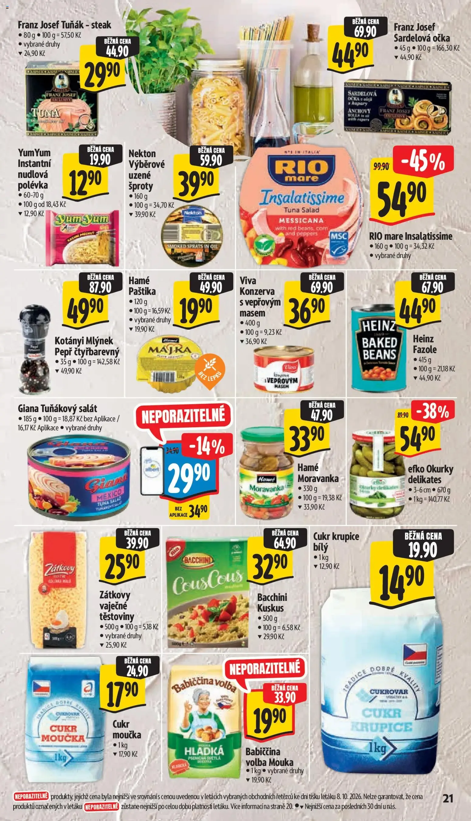 Albert leták - Supermarket od 14.10.2026 - Akční leták - 14. října 20. října 2026 - Page 31
