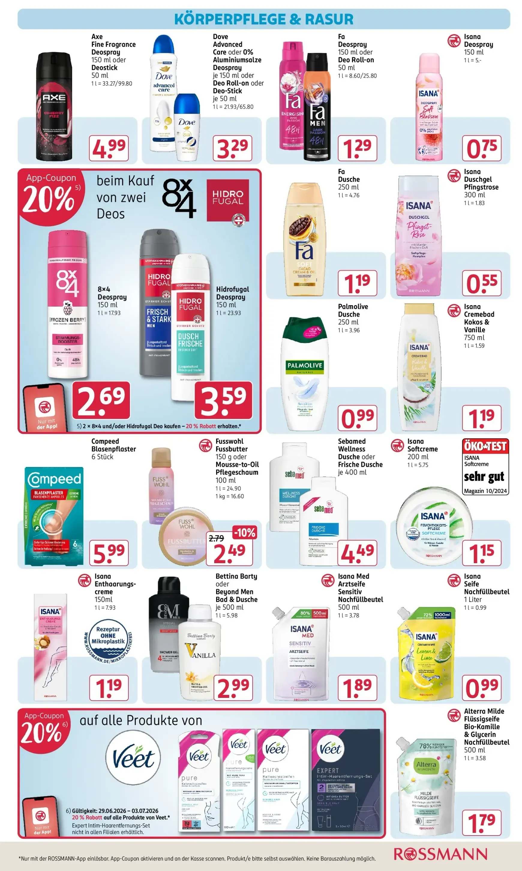 ROSSMANN Prospekt – von Montag 29.06.2026 bis Freitag 03.07.2026 von 29. Juni bis 3. Juli 2026 - Prospekt seite 11