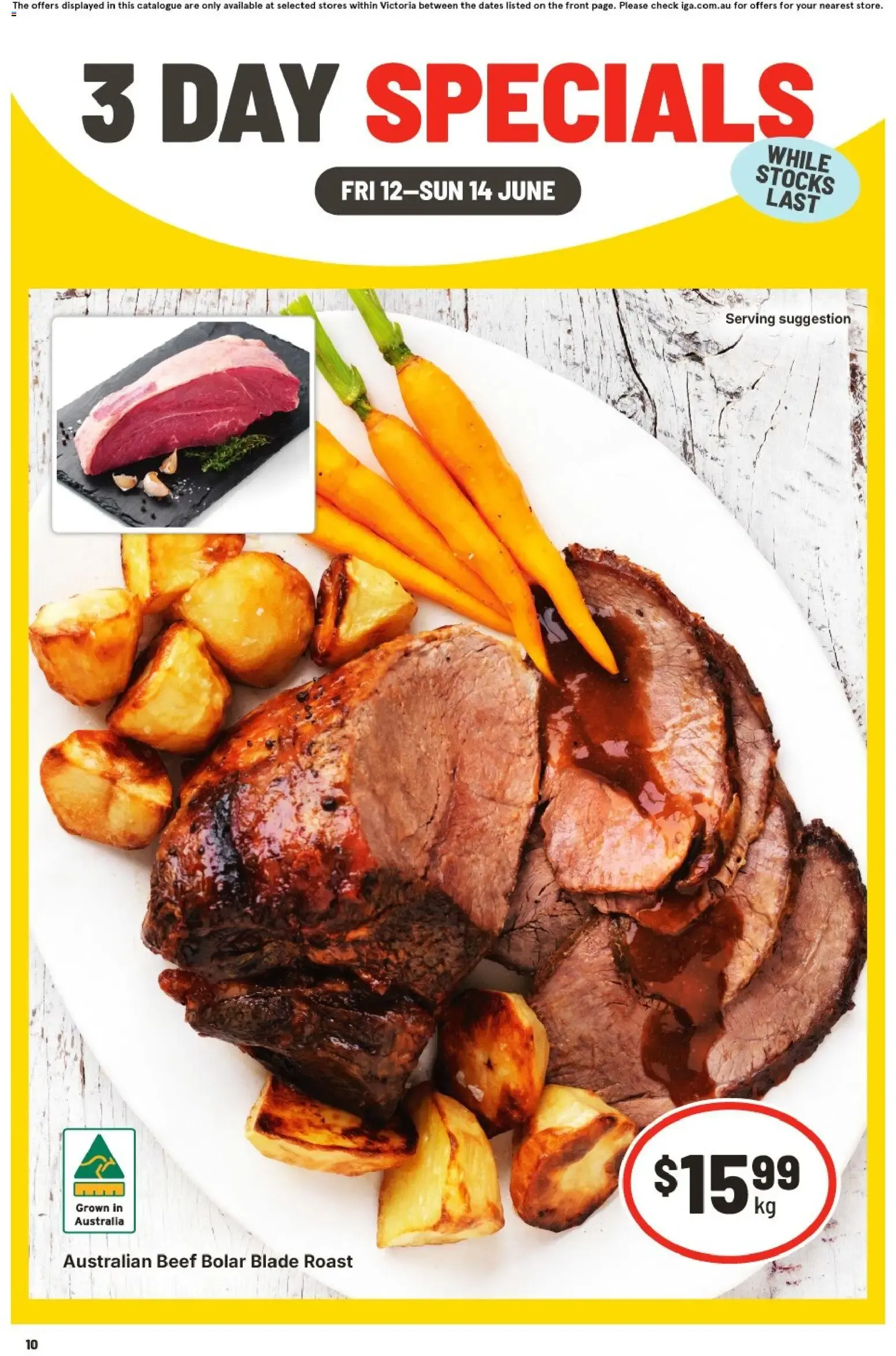 3 DAY SPECIALS - Catalogue valid from 12 June to 14 June 2026 - page 1