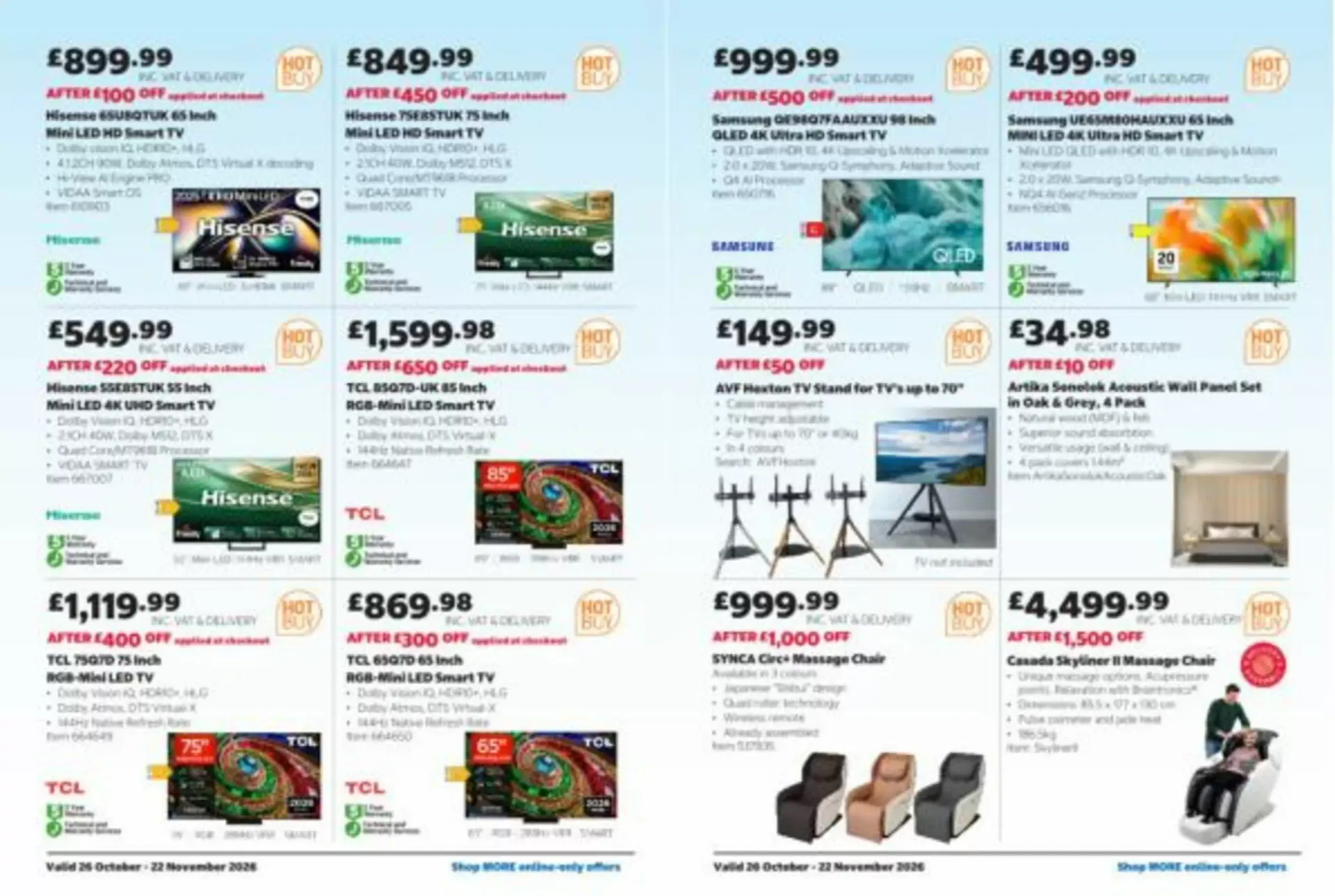 Costco leaflet from 26 October to 22 November 2026 - Catalogue Page 18
