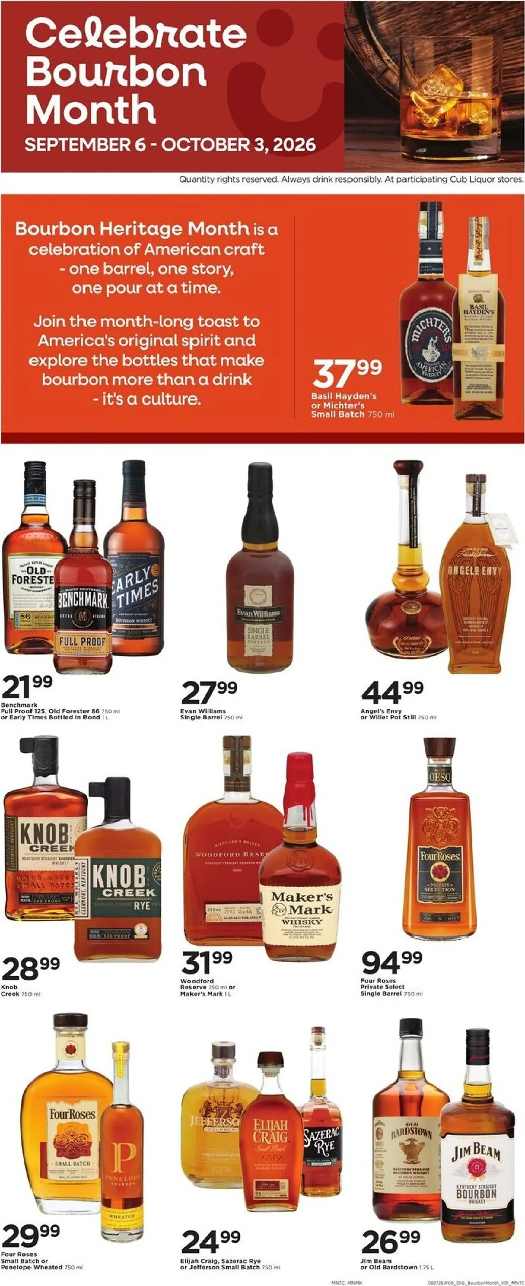 Weekly ad Current Cub leaflet valid from Sunday 09/27/2026 to Saturday 10/03/2026 from September 27 to October 3 2026 - Page 9