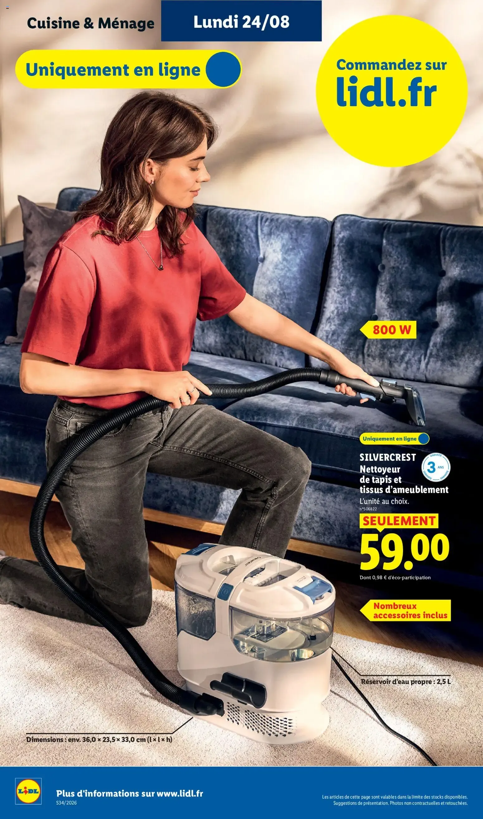LIDL: La rentrée des économies! du 20 août au 26 août 2026 - Catalogue page 8