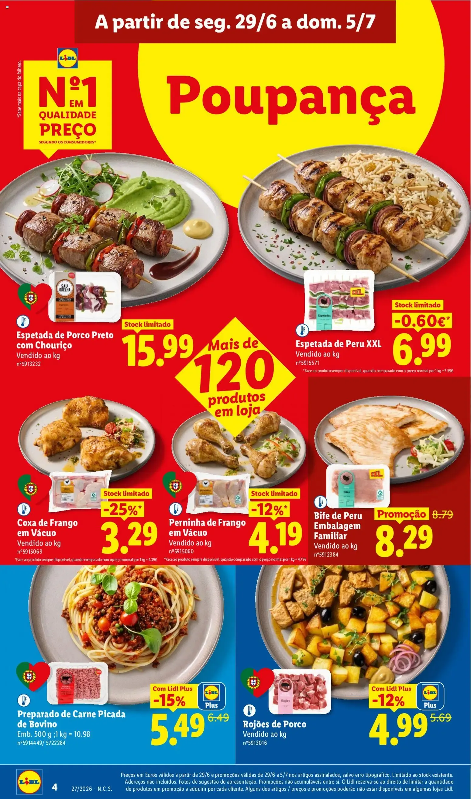 Folheto Lidl Folheto: Poupança de 29 de junho até 5 de julho 2026 - Pagina 4