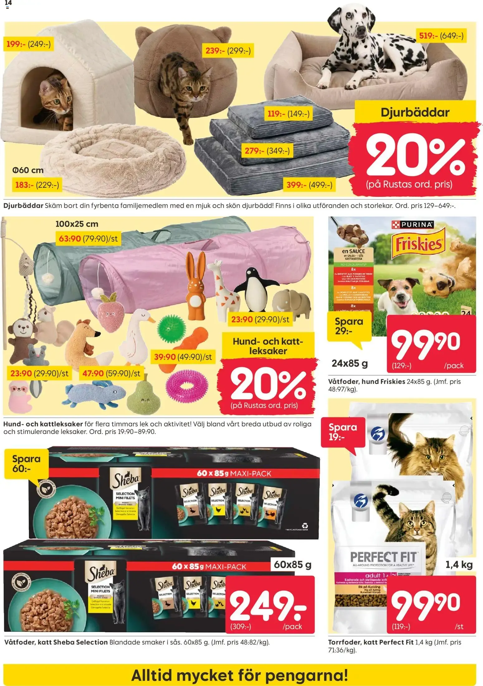 Rusta erbjudanden från 14/09/2026 - 20/09/2026 > Reklamblad nuvarande rabatter från 14 september till 20 september 2026 - Reklamblad sidor 14