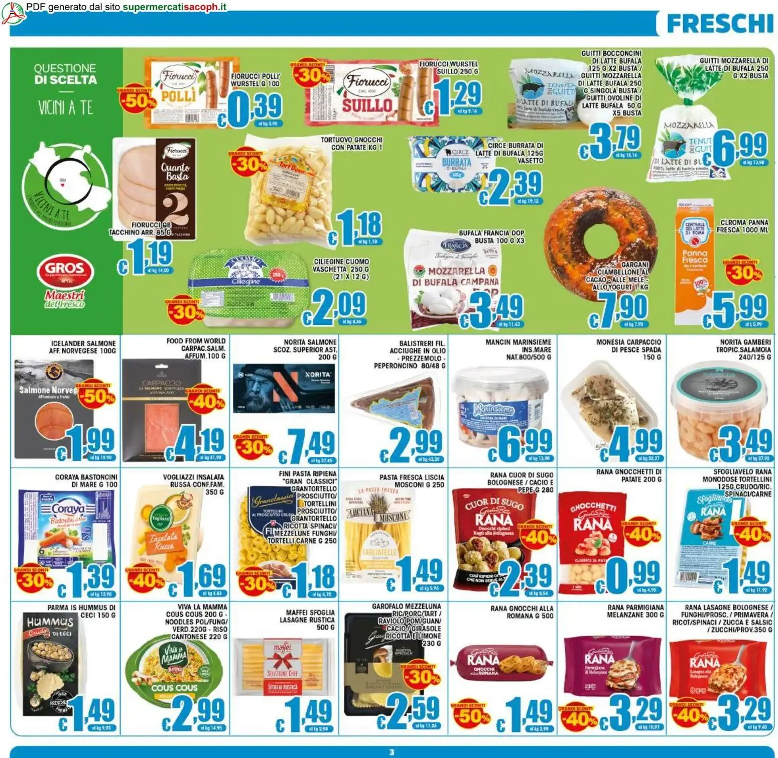 Sacoph Gros: Sconti Fino al 50% da 2 settembre a 10 settembre di 2026 - Pagina del volantino 3