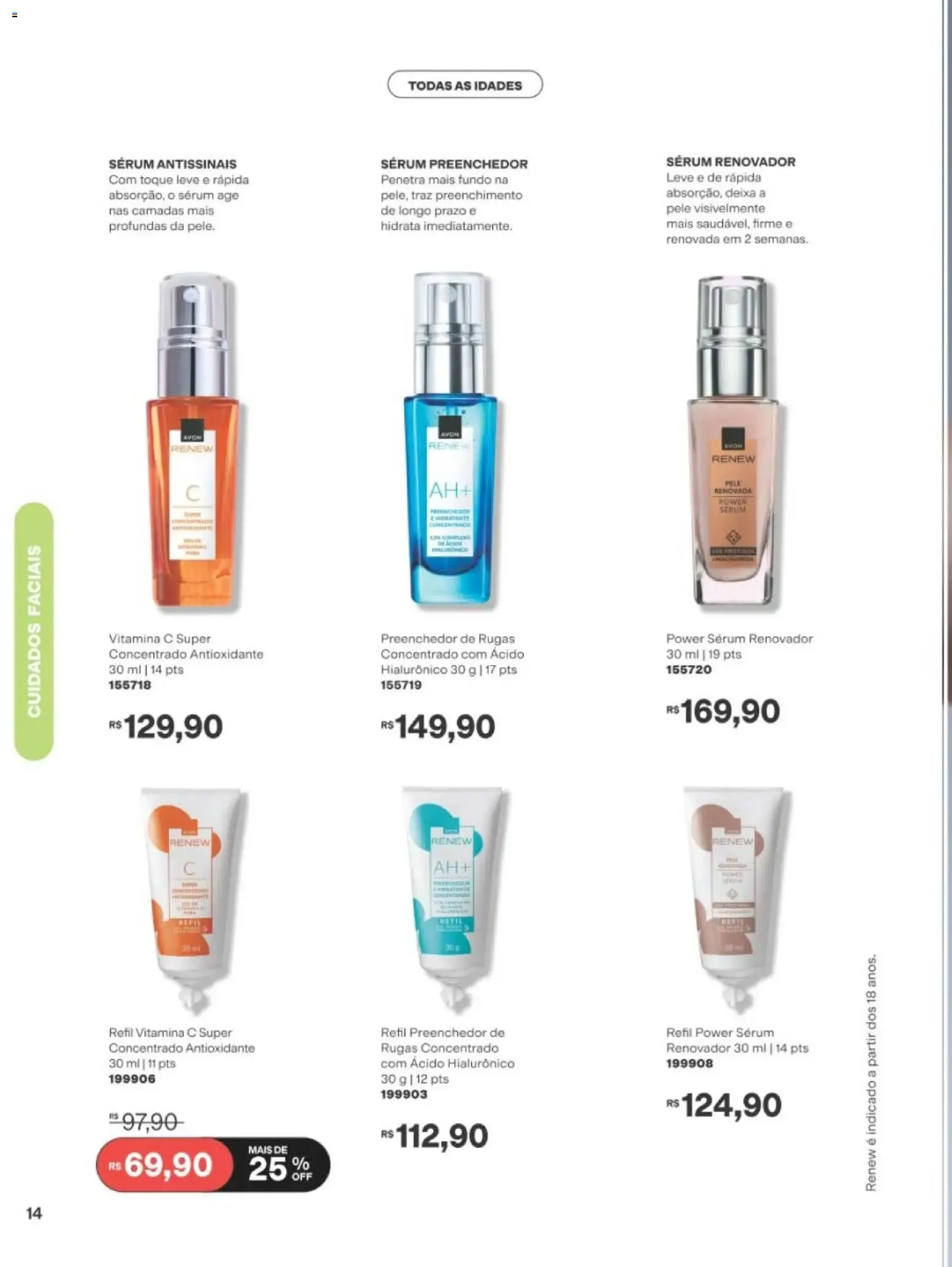 Encarte de Revista Avon folheto - Campanha 13 de 10/08/2026 | Promoção Online 10 de agosto até 31 de agosto 2026 - Pagina 14