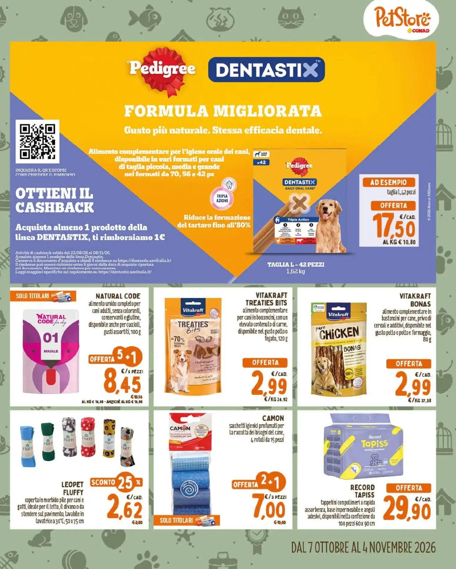 PetStore CONAD da 7 ottobre a 4 novembre di 2026 - Pagina del volantino 3