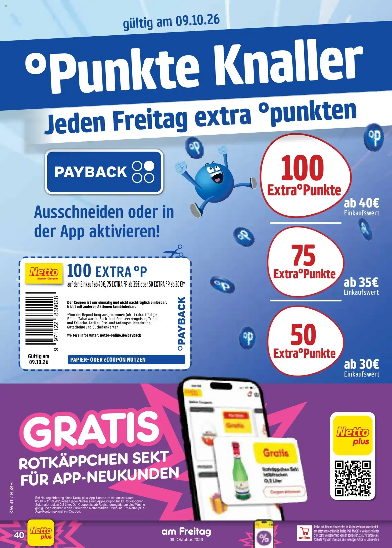 Netto Marken-Discount Prospekt (ab 05.10.2026) » Angebote von 5. Oktober bis 10. Oktober 2026 - Prospekt seite 52