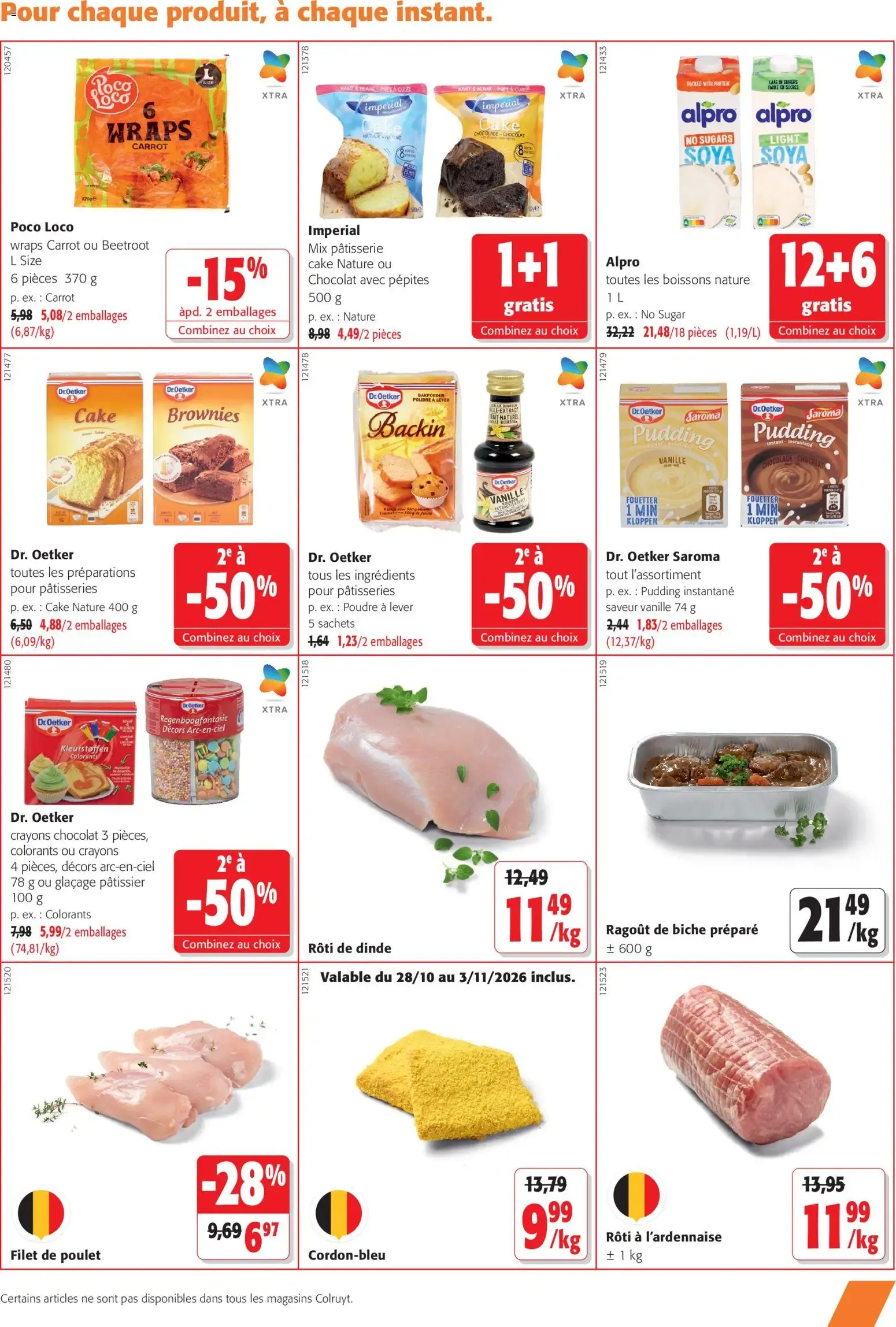Colruyt Toutes les offres à partir du 21/10/2026 - promo en ligne du 21 octobre au 3 novembre 2026 - Catalogue page 19