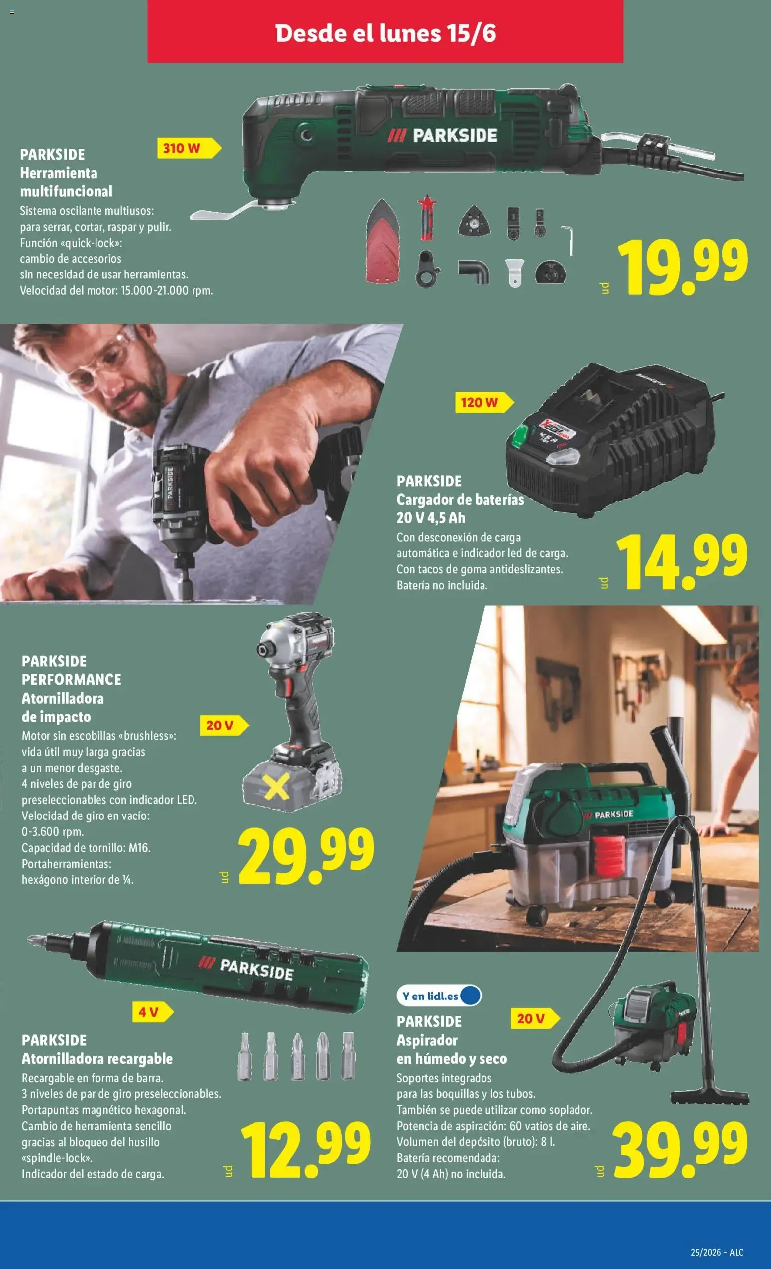 Catálogo de Lidl folleto de bazar del 15/06/2026 | Ofertas 15 de junio al 21 de junio 2026 - Página 11