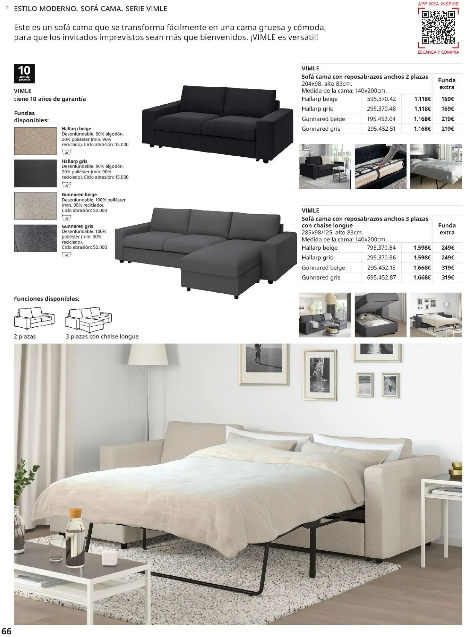 Catálogo de Guía de Compra Sofás IKEA 7 de mayo al 31 de agosto 2026 - Página 66