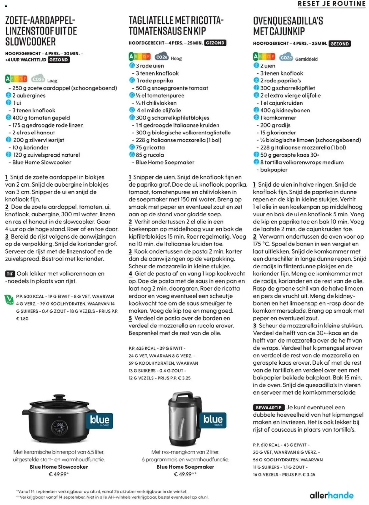 Allerhande: Gezonde Recepten van 14 augustus tot 30 september 2026 - Folder pagina 53