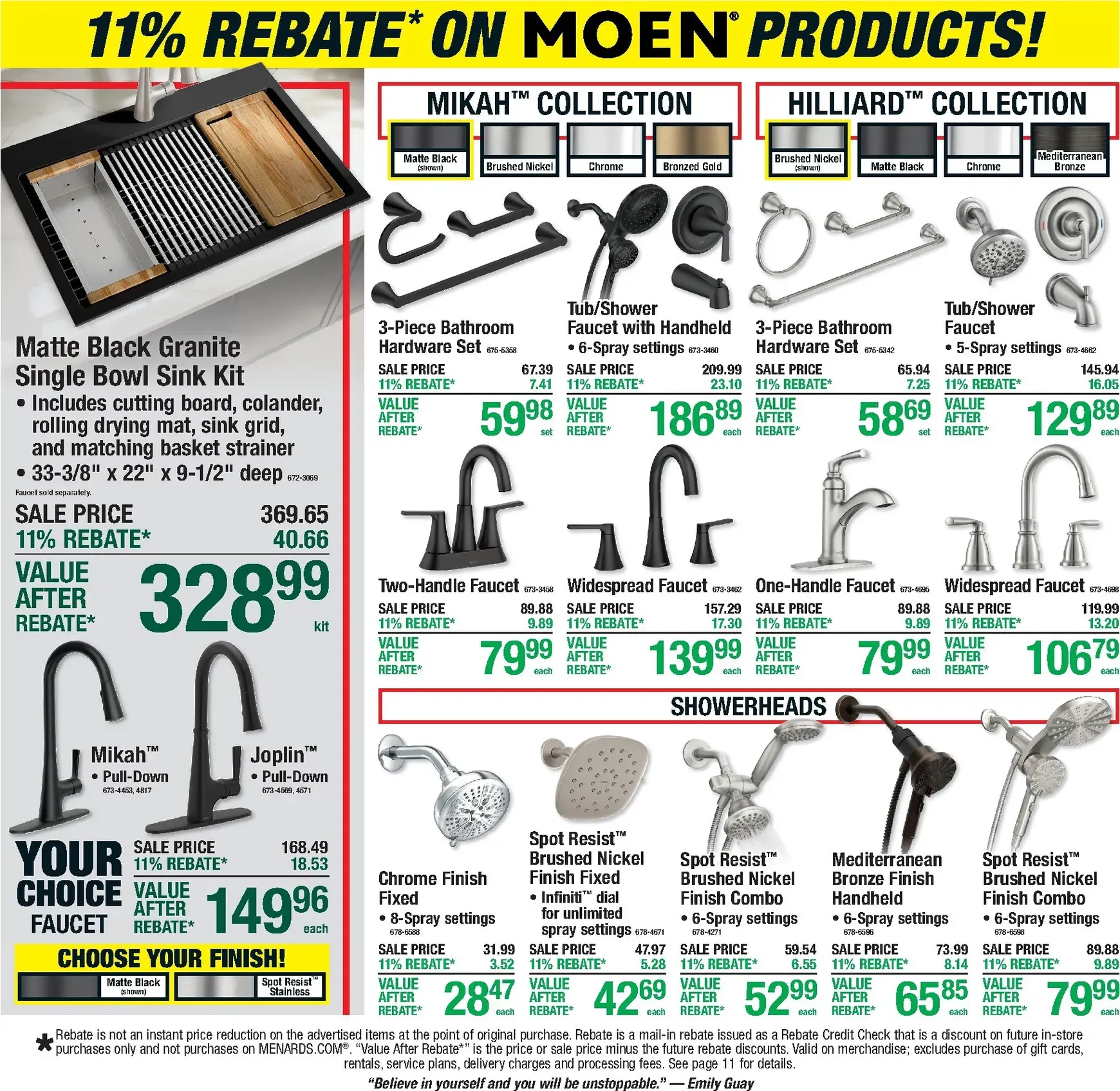 Weekly promotion Current Menards leaflet valid from Thursday 10/22/2026 to Sunday 11/01/2026 spanning from October 22 to November 1 2026 - Page 18 for Catalogue 365