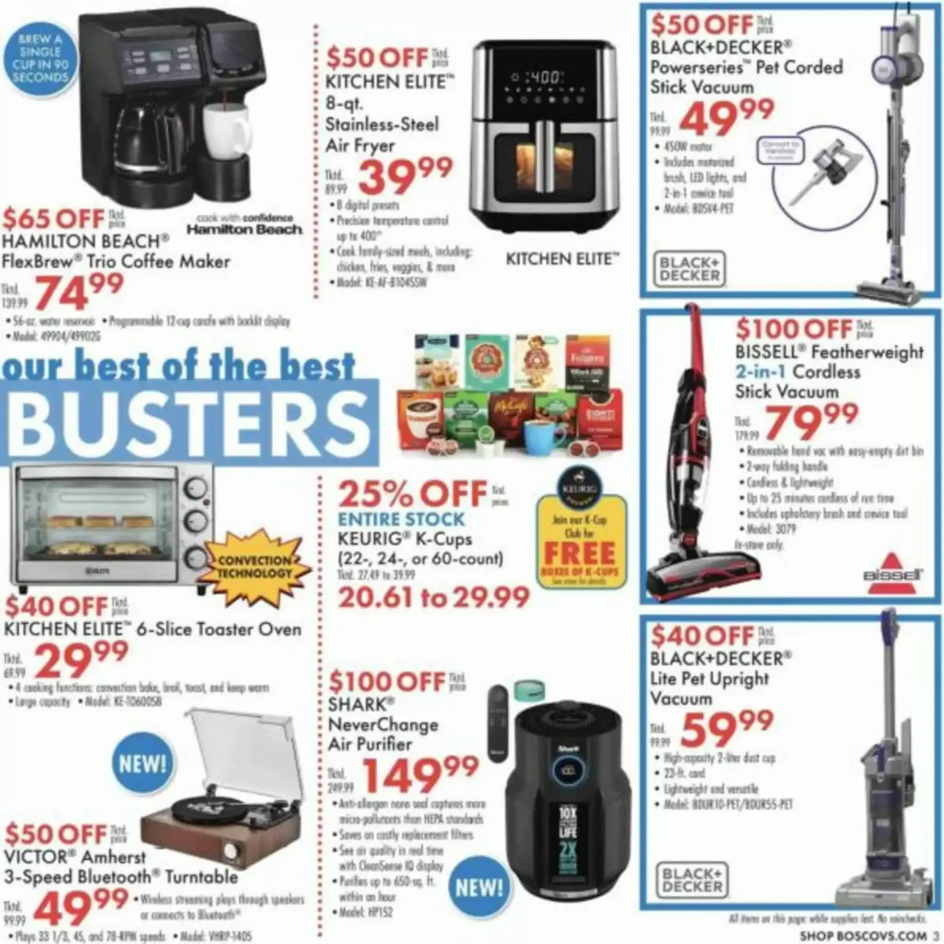 Weekly promotion Boscov's weekly ad spanning from September 17 to September 30 2026 - Page 3 for Catalogue 365
