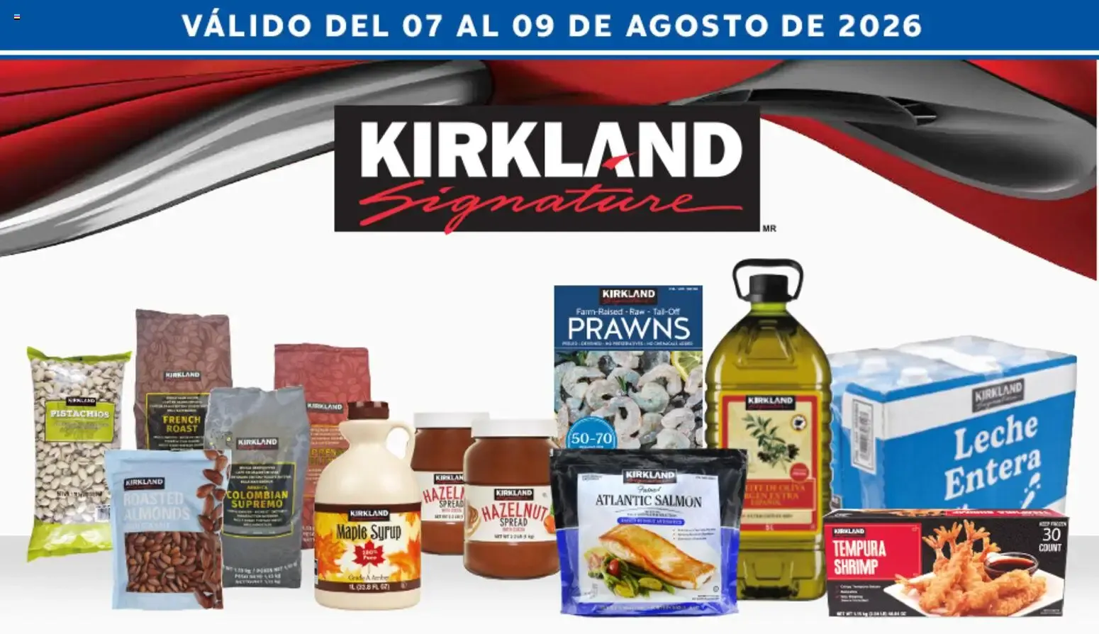 Catálogo de Kirkland Signature 7 de agosto al 9 de agosto 2026 - Página 1