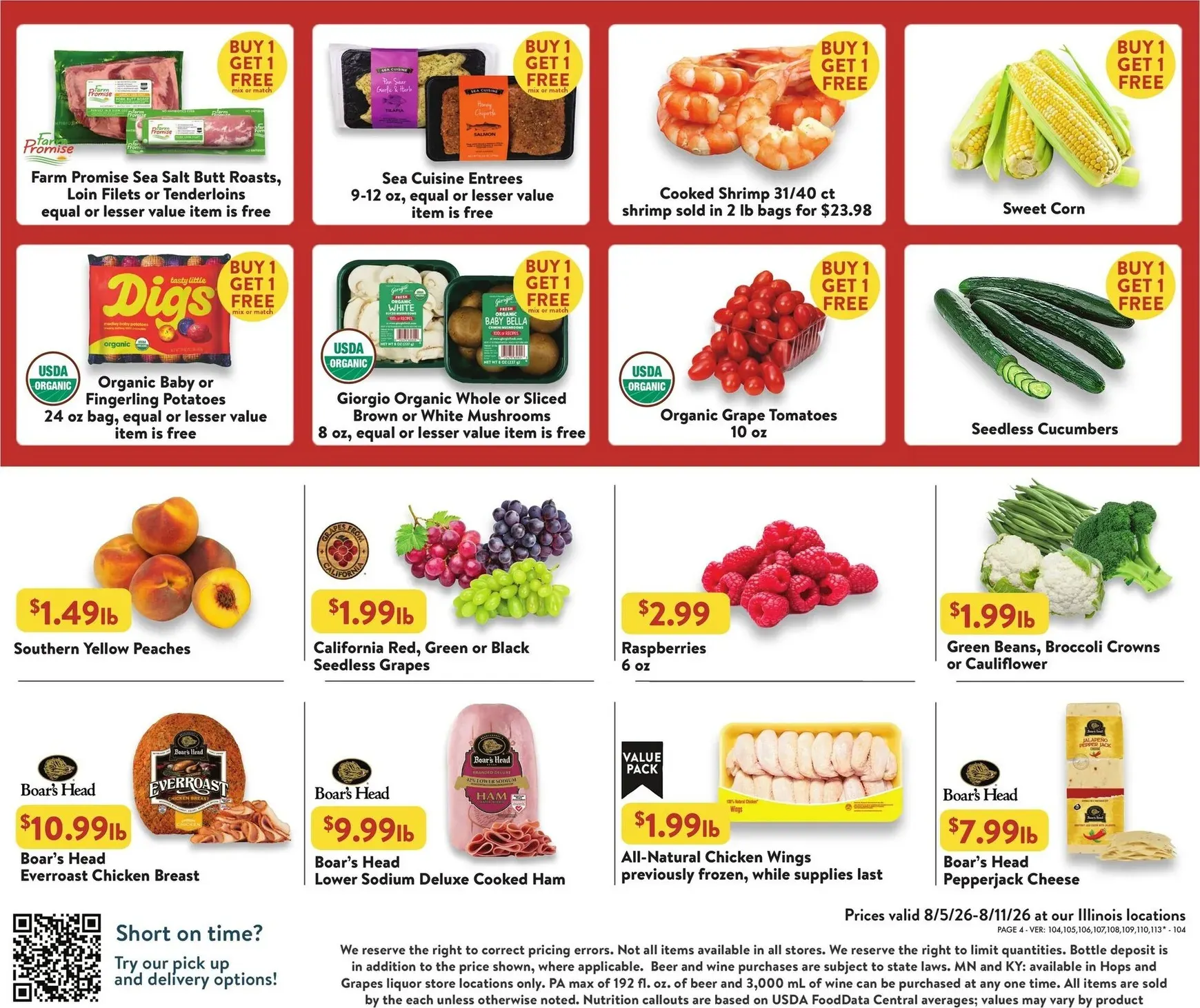 Weekly promotion Limited Thyme Sale! spanning from August 6 to August 9 2026 - Page 8 for Catalogue 365