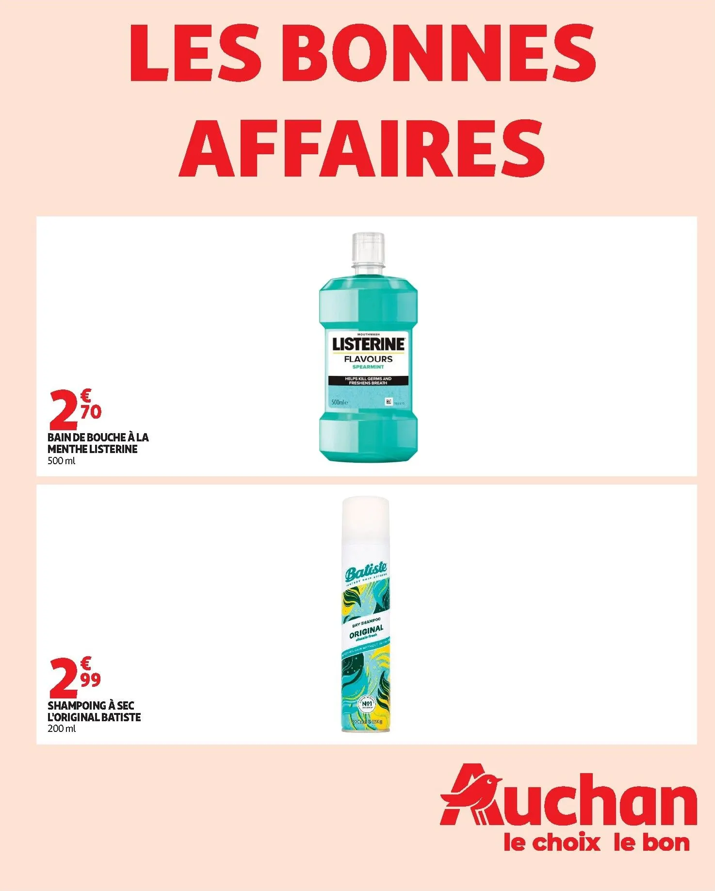 Current Auchan - Les promos du moment leaflet valid from du mardi 13/10/2026 to du dimanche 25/10/2026 du 13 octobre au 25 octobre 2026 - Catalogue page 13
