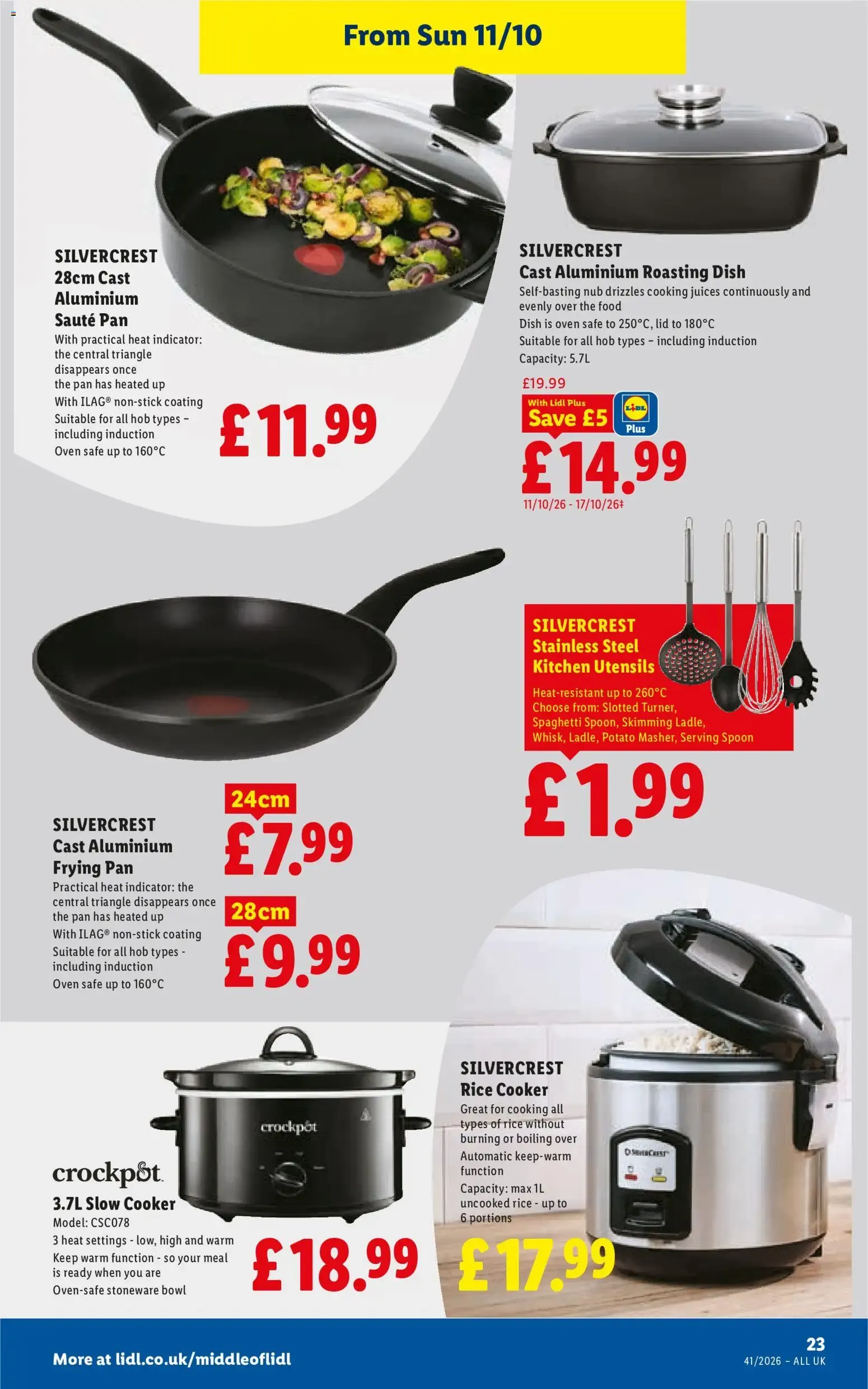 Weekly offers Lidl England (08/10/2026 - 14/10/2026) - Offers Online from 8 October to 14 October 2026 - Catalogue Page 25