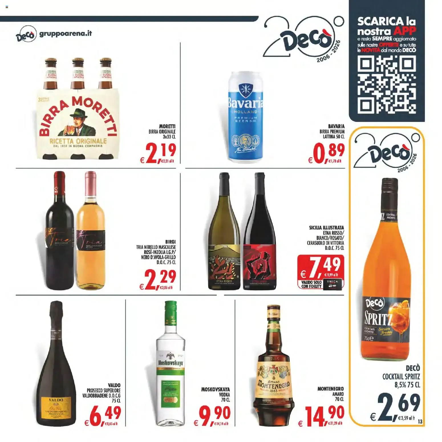Nuovo Decò volantino Maxistore, Supermercati Lipari dal 01/09/2026 > offerte anteprima 🛍️ da 1 settembre a 10 settembre di 2026 - Pagina del volantino 13