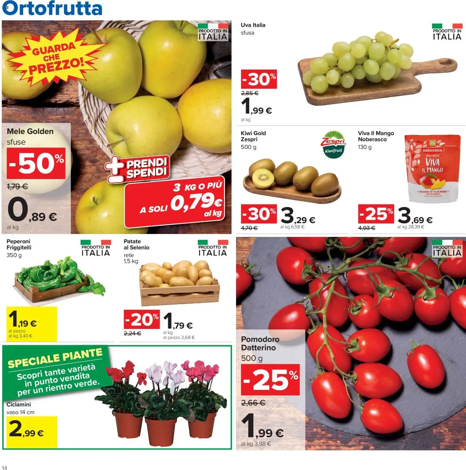 Carrefour Iper: Grandi Marche Sconti Imperdibili da 15 settembre a 28 settembre di 2026 - Pagina del volantino 14