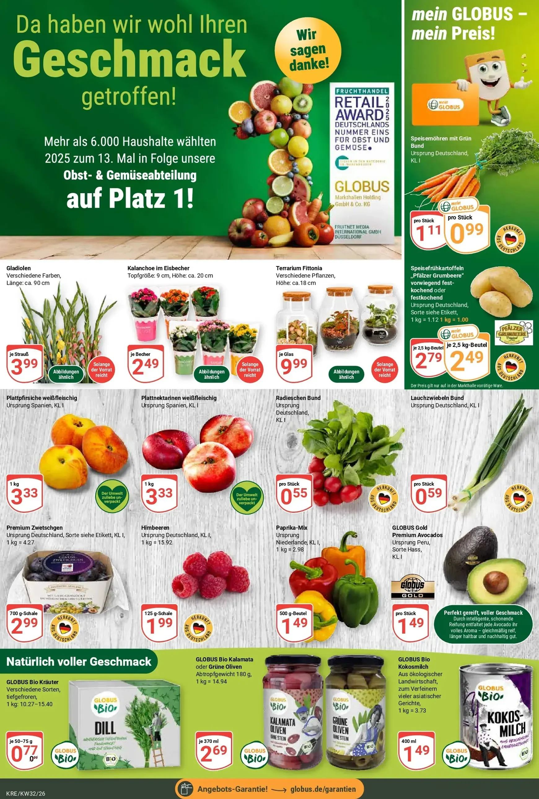 Globus - Krefeld Prospekt – von Montag 03.08.2026 bis Samstag 08.08.2026 von 3. August bis 8. August 2026 - Prospekt seite 4
