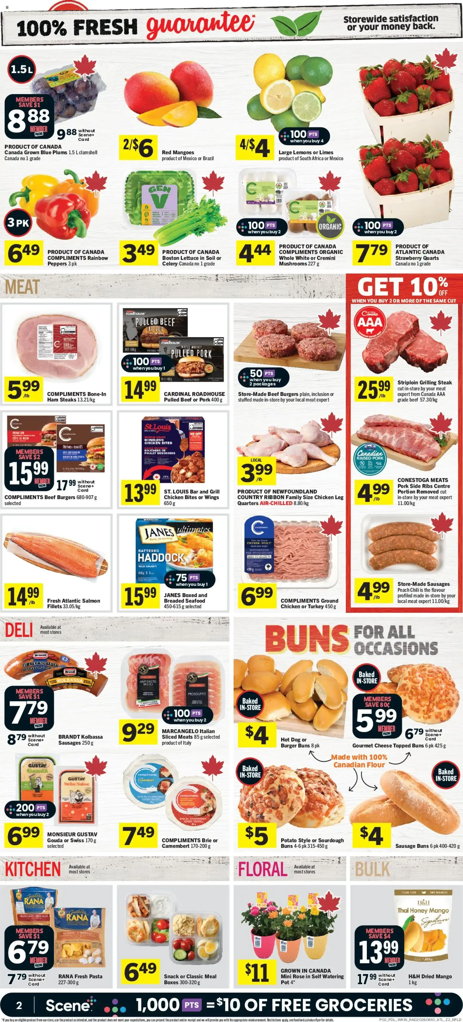 Foodland weekly flyer / circulaire from Aug 13, 2026 > weekly specials & deals from August 13 to August 19 2026 - flyer page 3