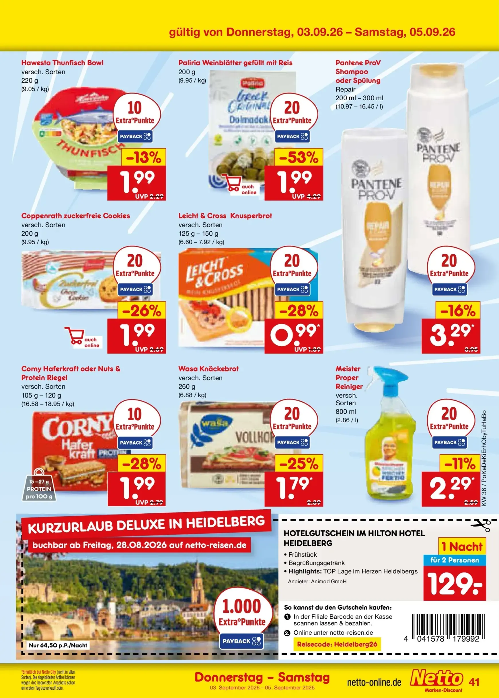 Netto Marken Discount Prospekt – von Montag 31.08.2026 bis Samstag 05.09.2026 von 31. August bis 5. September 2026 - Prospekt seite 54