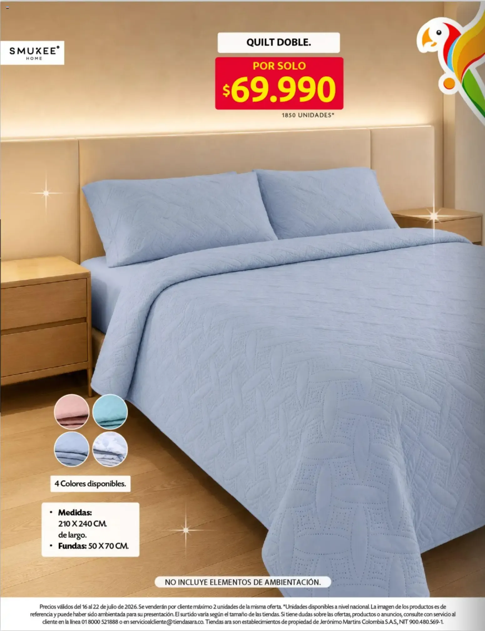 Catalogo de QUILT DOBLE. 16 de julio al 22 de julio 2026 - Pag 1