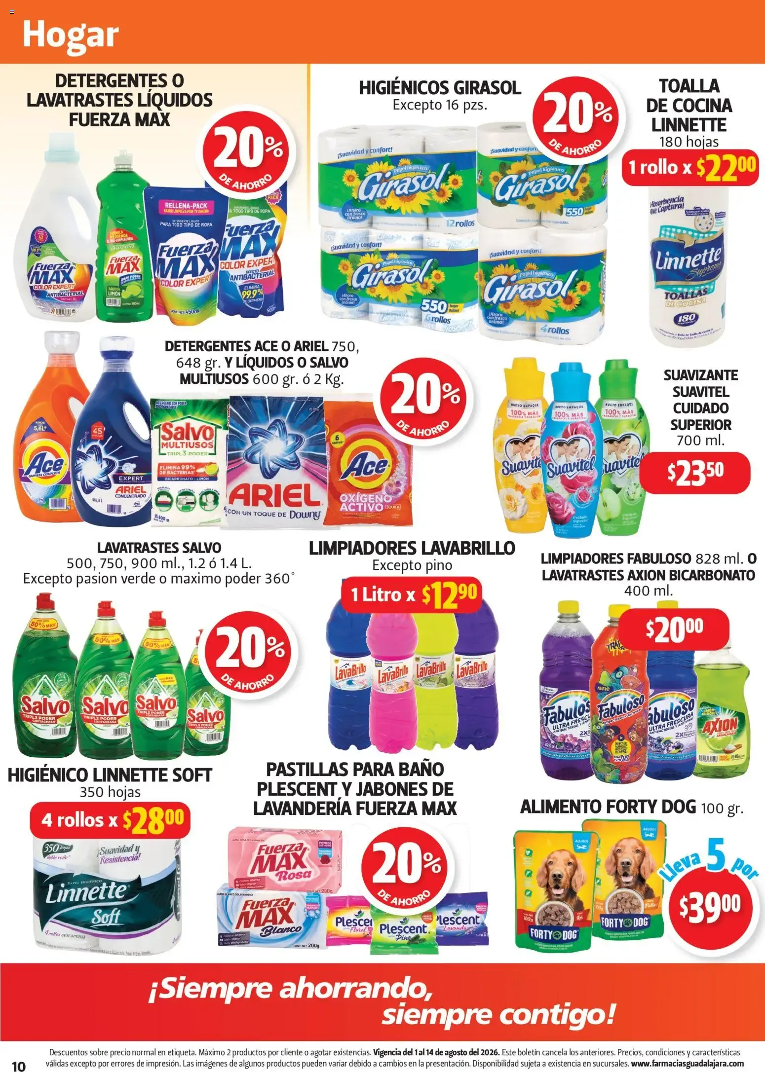 Catálogo de Farmacia Guadalajara catálogo (01/08/2026 - 14/08/2026) - catálogo en línea 1 de agosto al 14 de agosto 2026 - Pagina 10