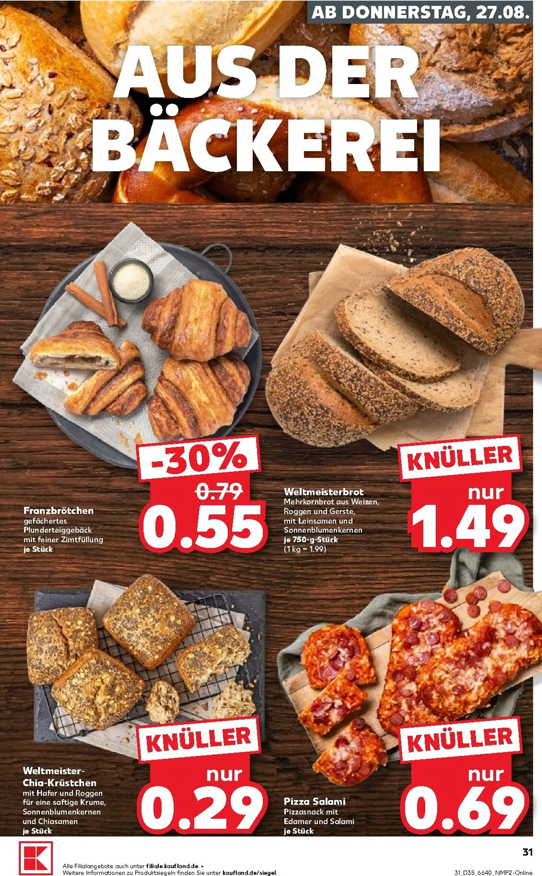 Kaufland Prospekt nächste Woche – von Donnerstag 27.08.2026 bis Mittwoch 02.09.2026 von 27. August bis 2. September 2026 - Prospekt seite 32