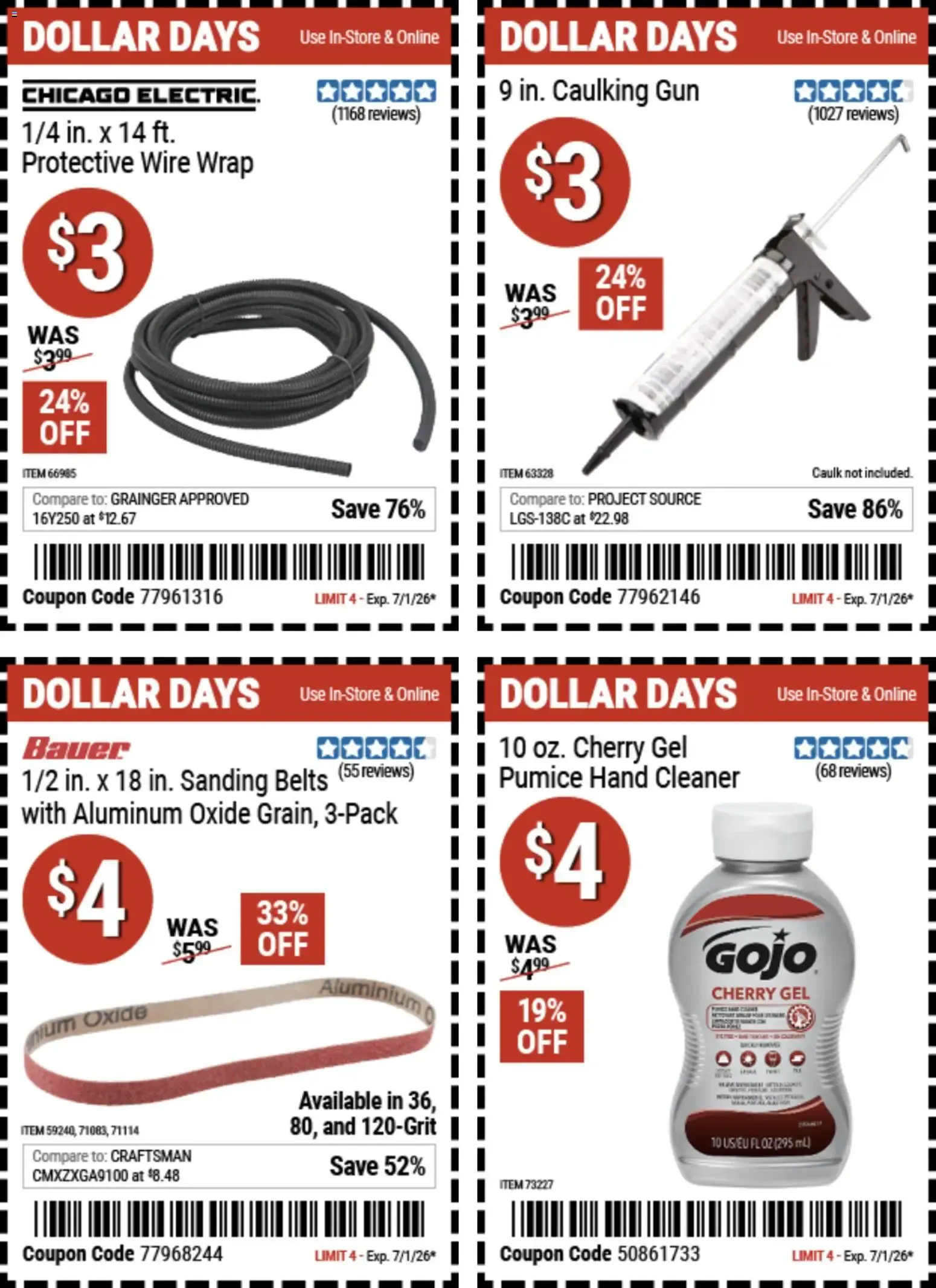 Weekly ad Harbor Freight Dollar Days (06/18 - 07/01 2026) - Flyer from June 18 to July 1 2026 - Page 3