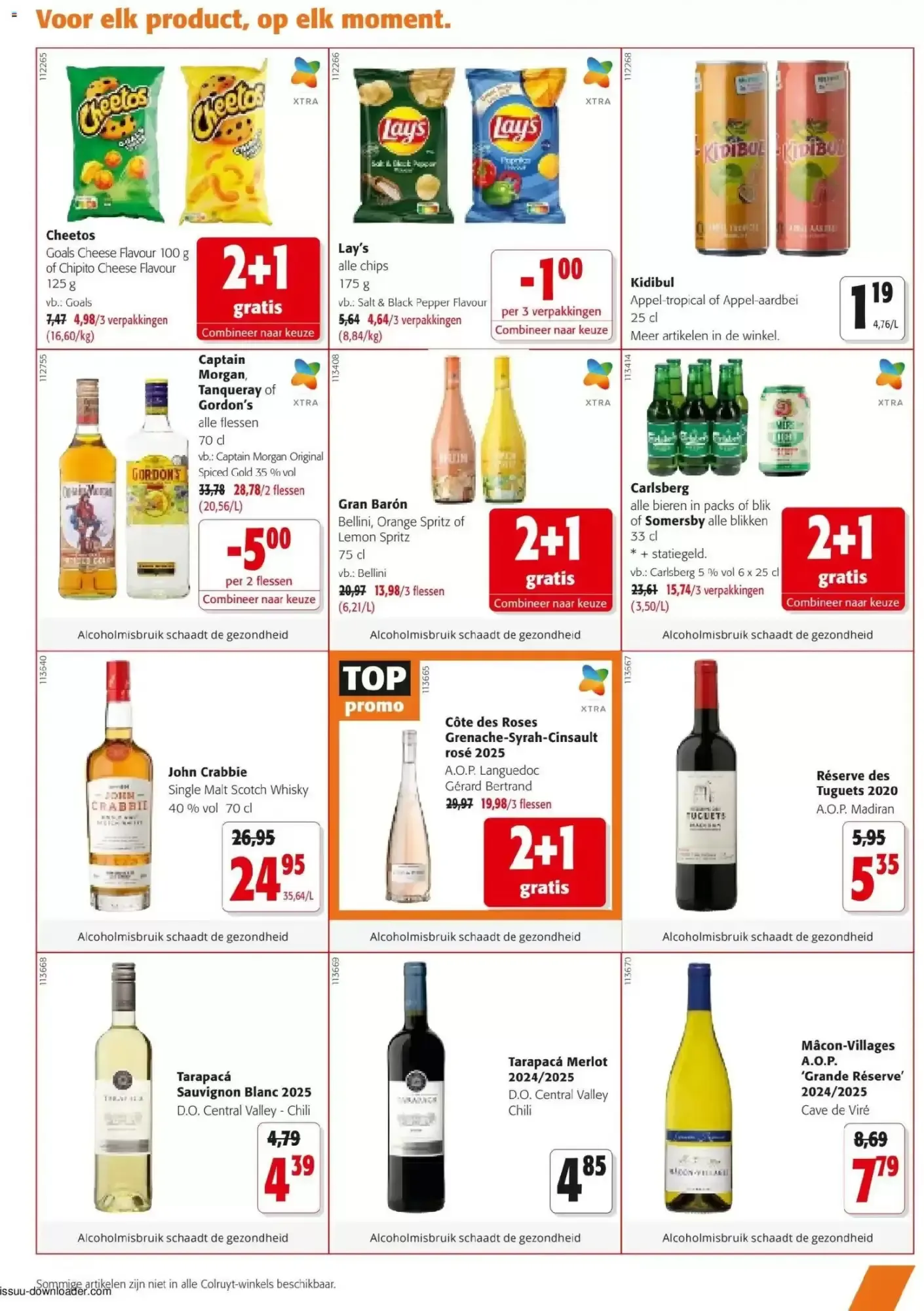Alle acties van 17 juni tot 30 juni 2026 - folder pagina 3