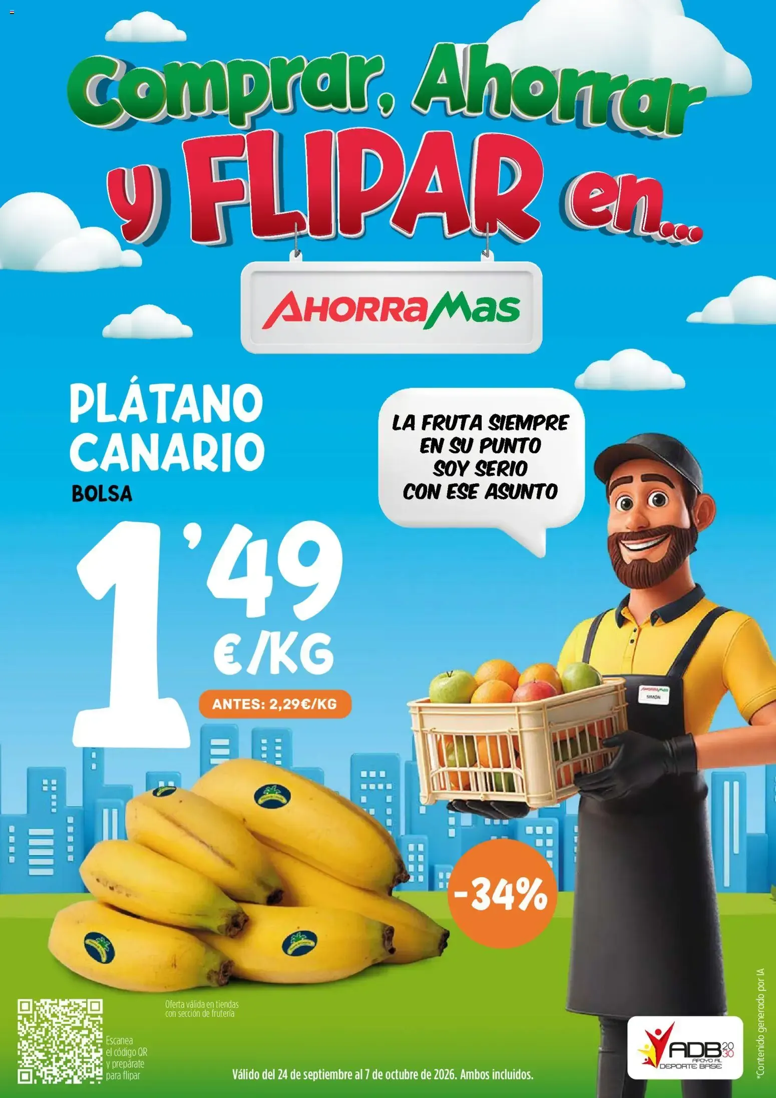 Catálogo de AhorraMas folleto del 24/09/2026 > Catálogo 24 de septiembre al 7 de octubre 2026 - Página 1