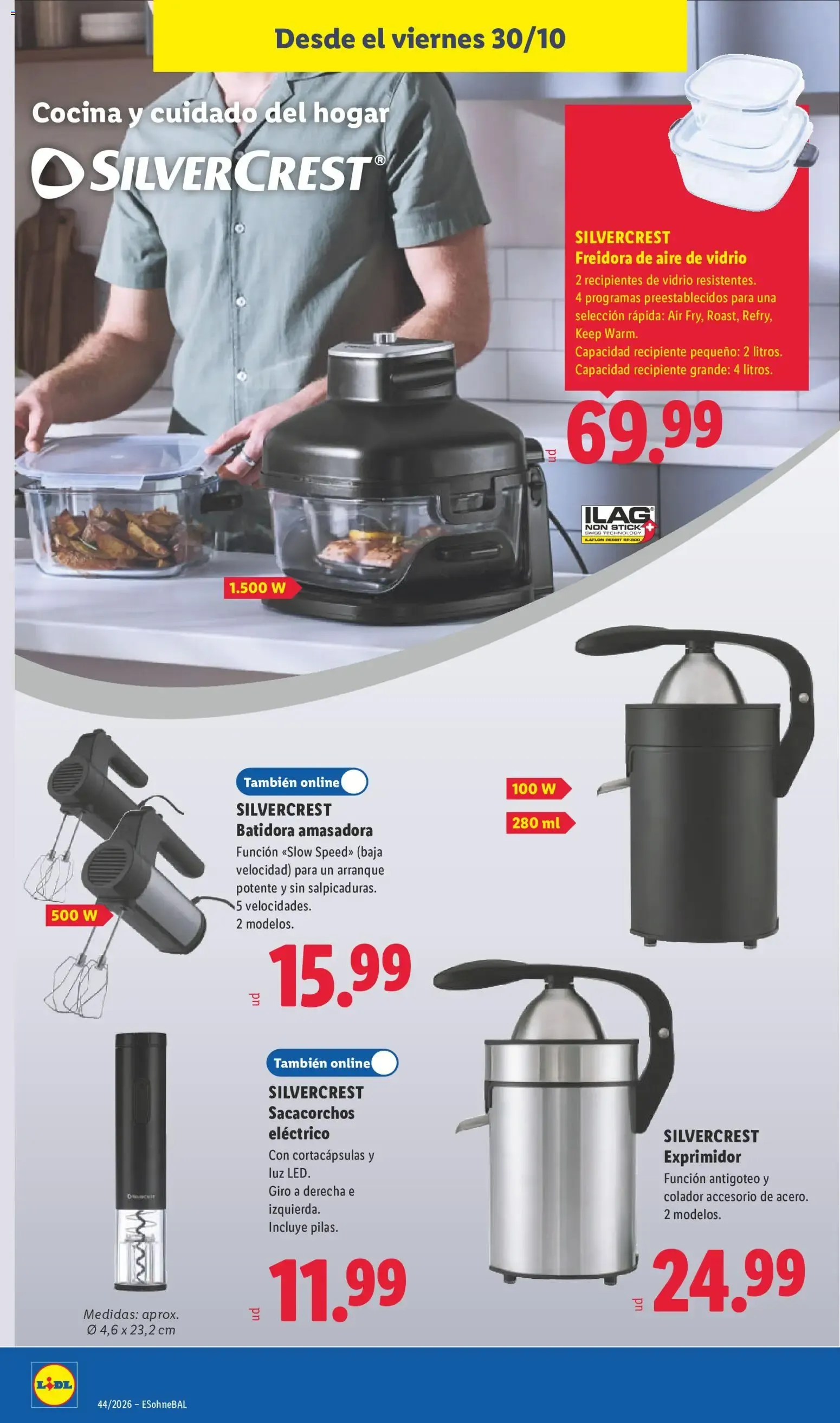Catálogo de Lidl folleto de bazar del 26/10/2026 | Ofertas 26 de octubre al 1 de noviembre 2026 - Página 24