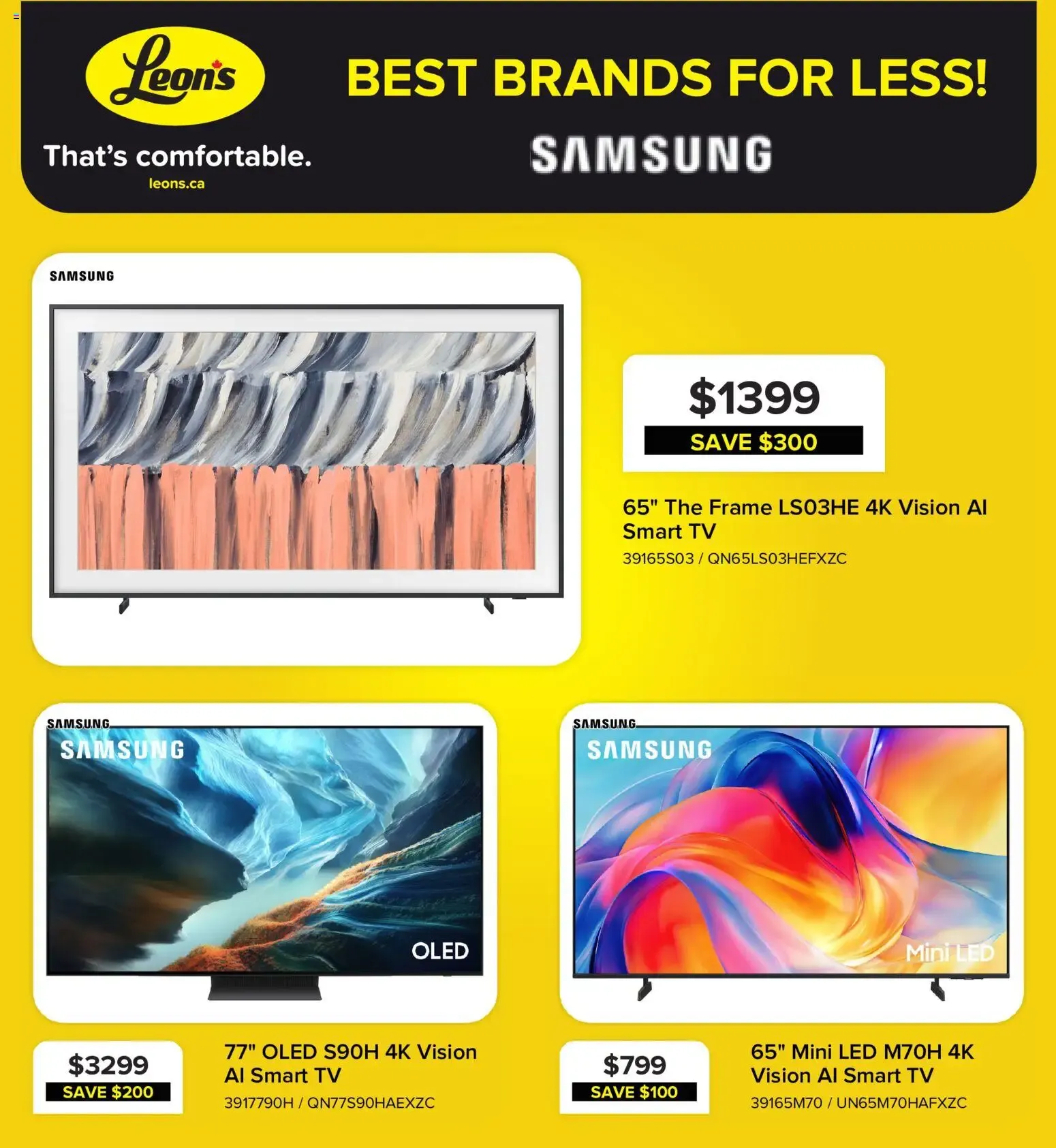 Leon's flyer - BBFL Electronics from Oct 29, 2026 > weekly specials & deals from October 29 to November 4 2026 - flyer page 1