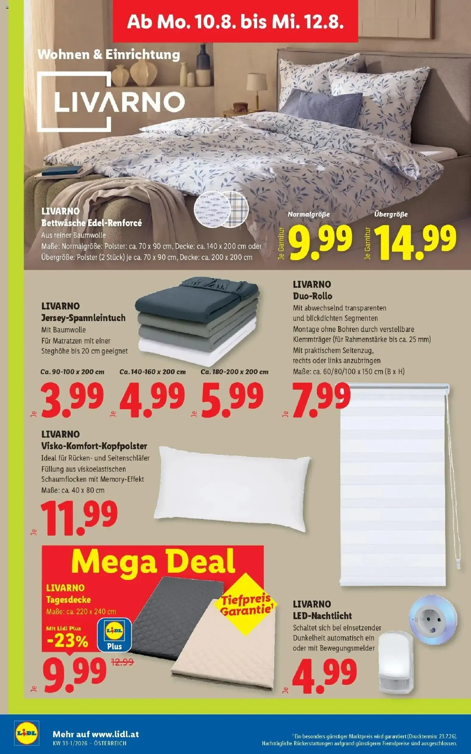Lidl Plus: Österreichs günstigste Preise von 6. August bis 8. August 2026 - Flugblätt seite  36