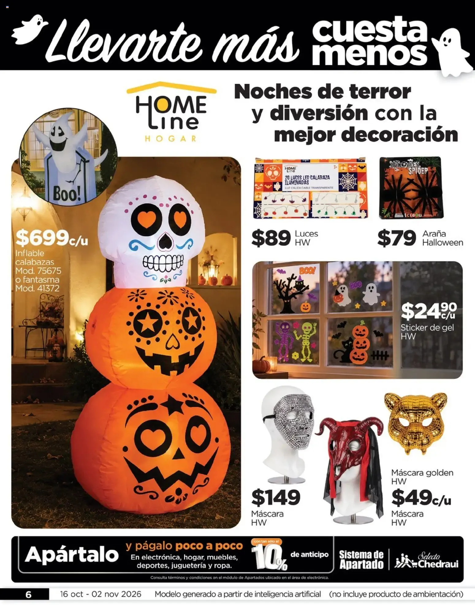 Catálogo de Chedraui folleto Llevarte más cuesta menos (16/10/2026 - 02/11/2026) - catálogo en línea 16 de octubre al 2 de noviembre 2026 - Pagina 6