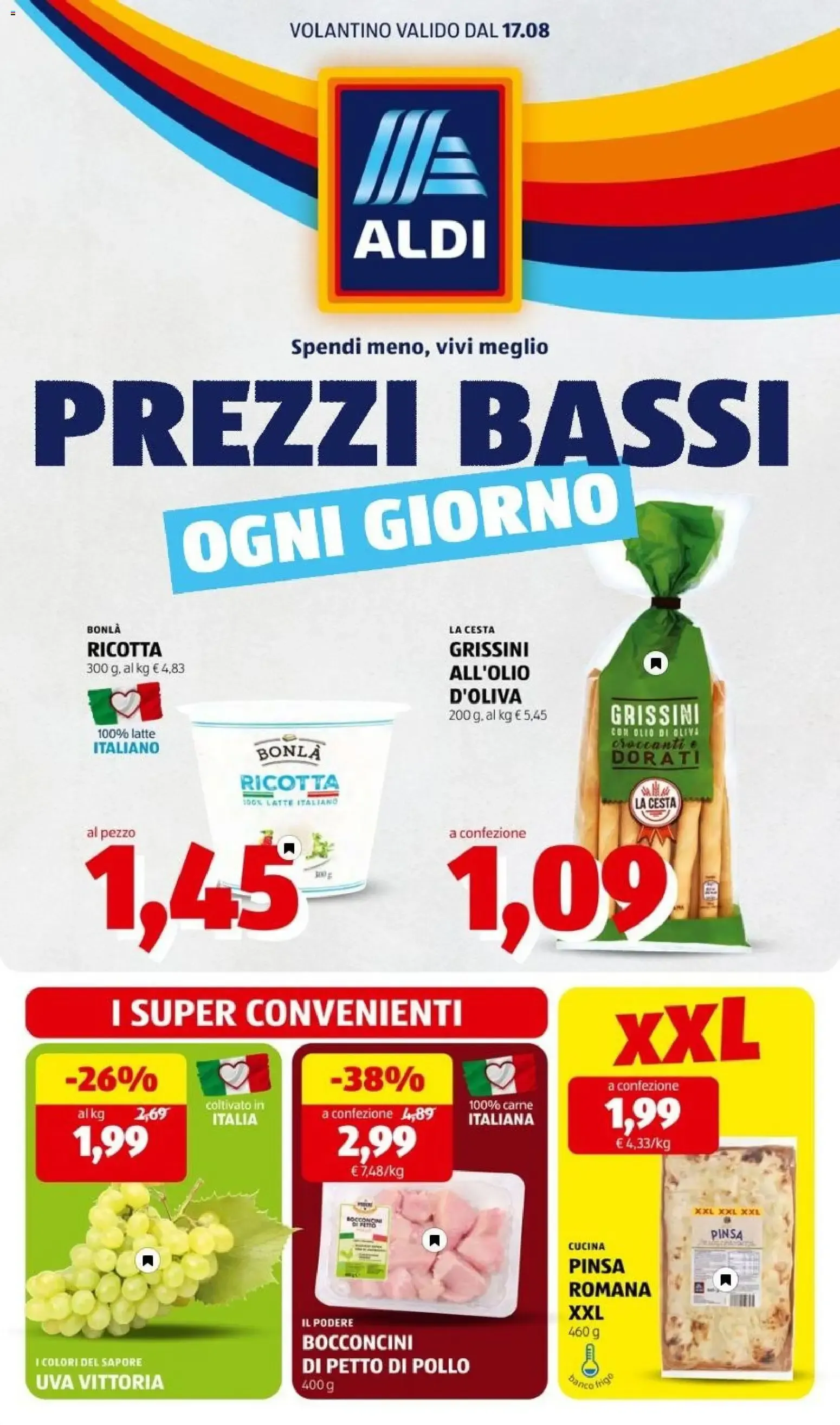Nuovo Aldi volantino dal 17/08/2026 > offerte anteprima 🛍️ da 17 agosto a 23 agosto di 2026 - Pagina del volantino 1