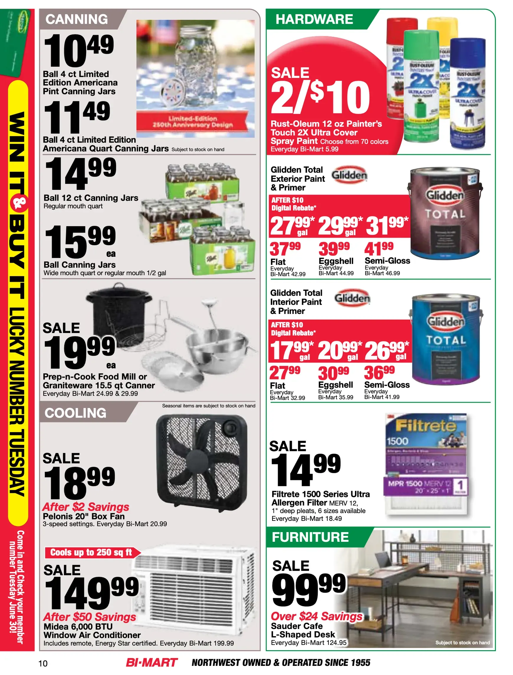 Weekly ad BI-MART Membership Savings Book! from June 23 to July 6 2026 - Page 10