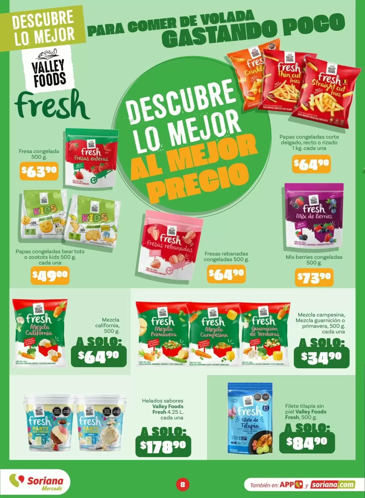 Catálogo de Folleto Soriana Mercado 1 de octubre al 11 de octubre 2026 - Pagina 8