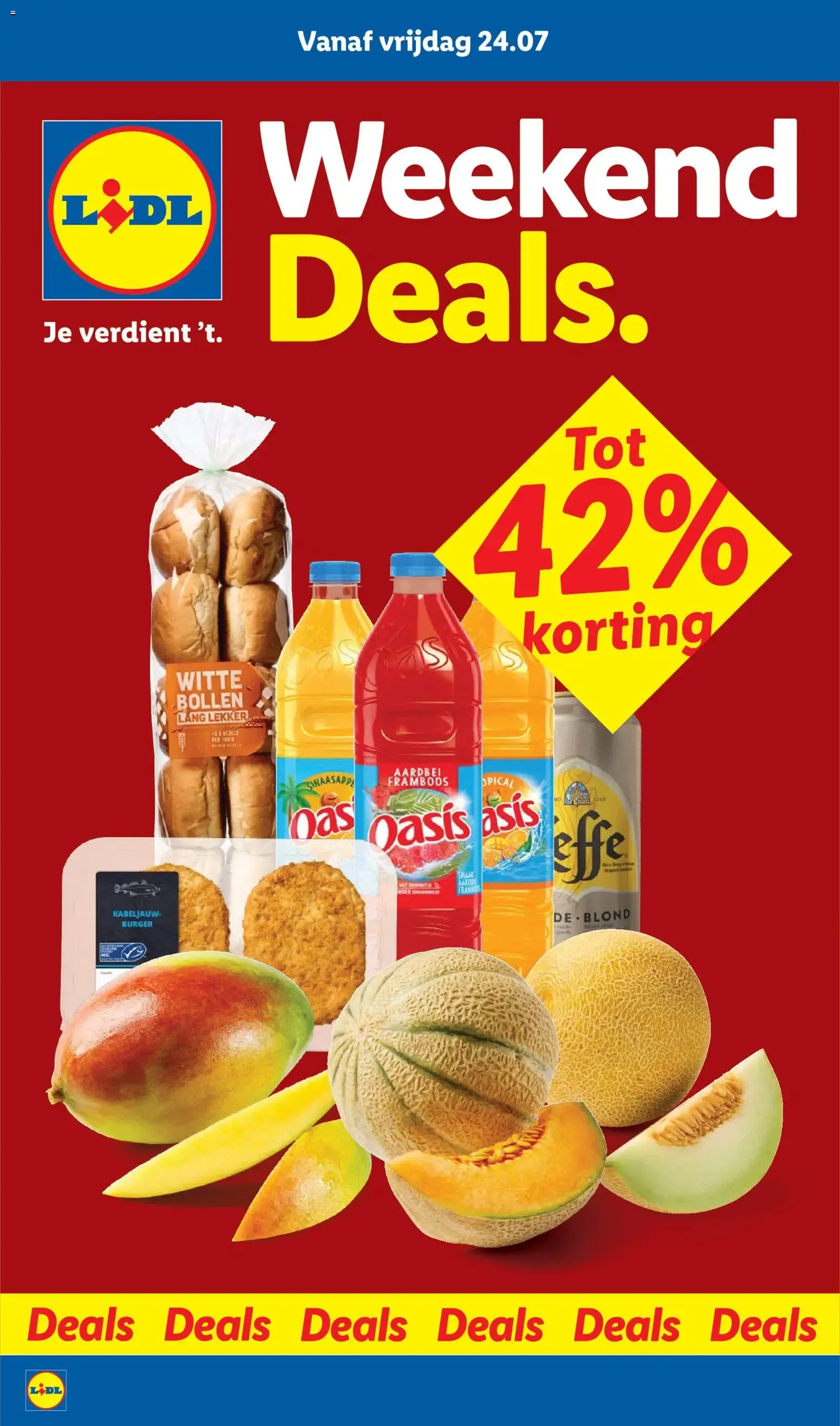 Lidl Weekend Deals van 24 juli tot 26 juli 2026 - Folder pagina 1