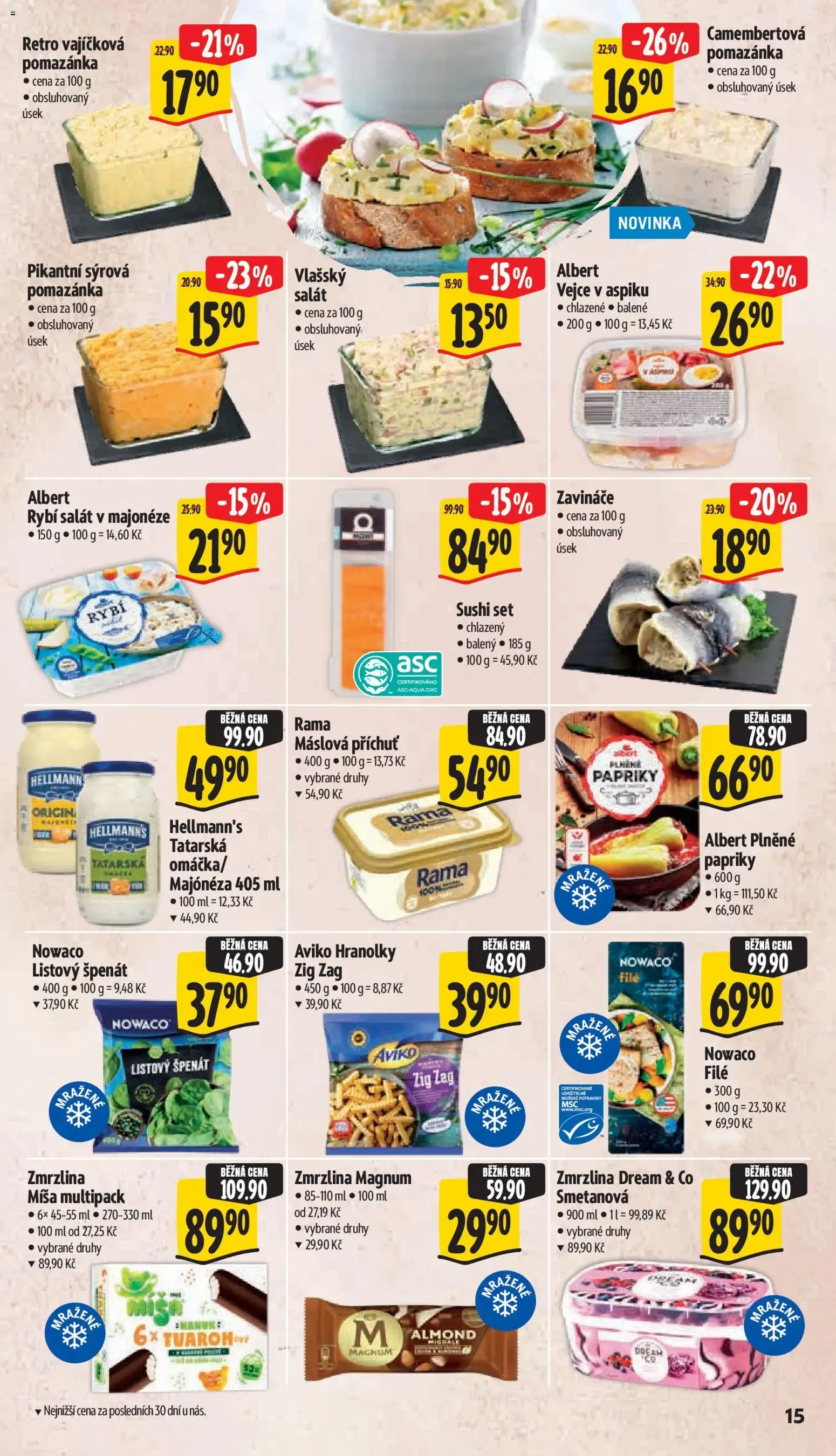 Albert leták - Supermarket od 16.09.2026 - Akční leták - 16. září 22. září 2026 - Page 25