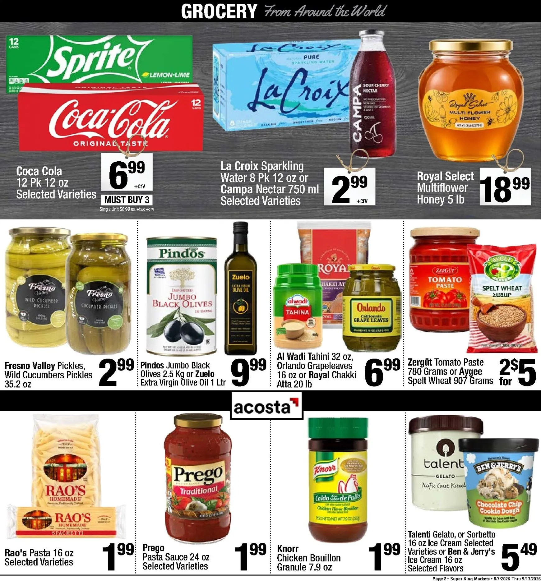 Weekly ad Current Super King leaflet valid from Monday 09/07/2026 to Sunday 09/13/2026 from September 7 to September 13 2026 - Page 2