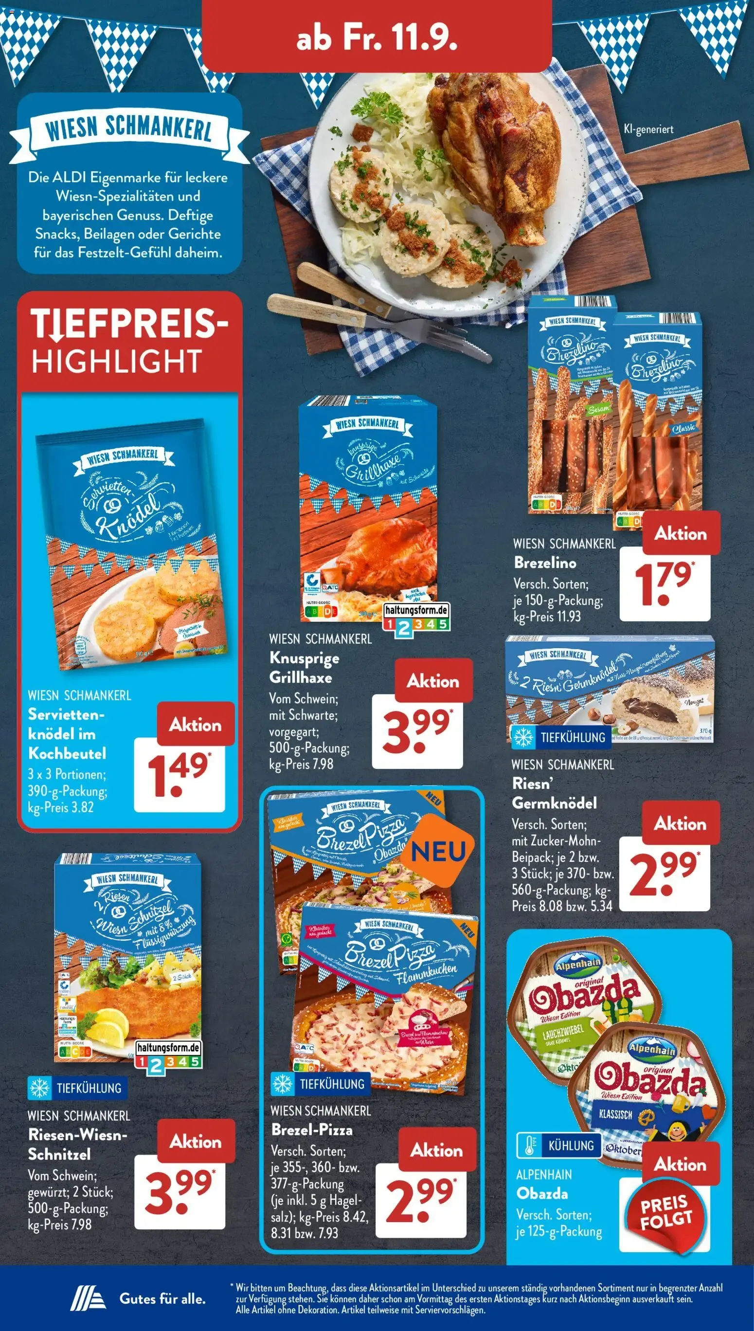 Aldi Süd Prospekt (ab 07.09.2026) zum Blättern von 7. September bis 12. September 2026 - Prospekt seite 14