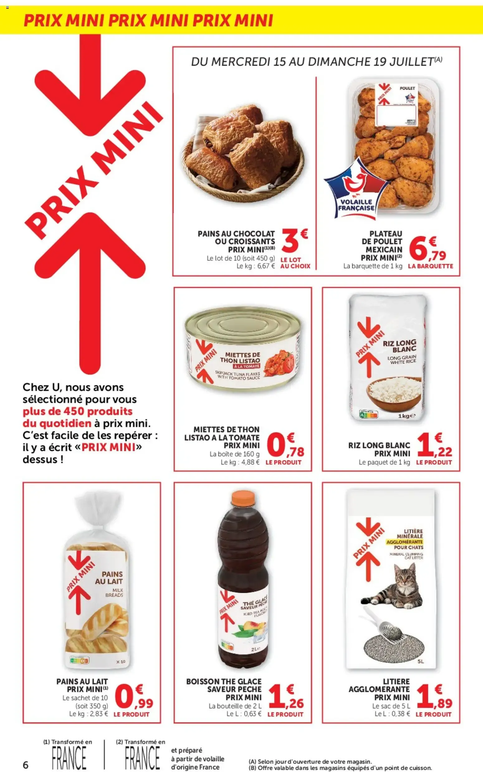 U Express catalogue à partir du 15/07/2026 - promo en ligne du 15 juillet au 26 juillet 2026 - Catalogue page 6